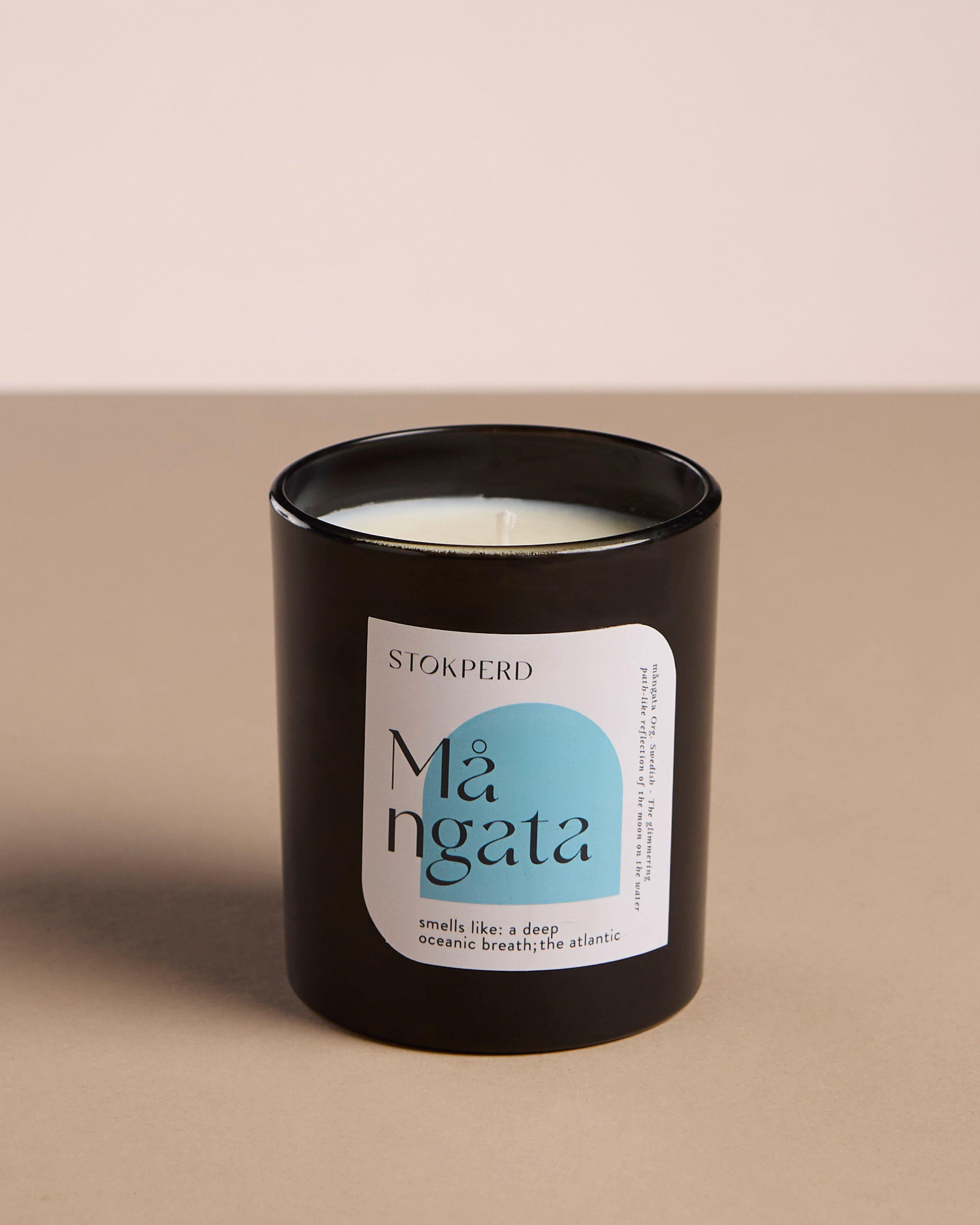 Stokperd Mångata Scented Soy Candle -  Blue