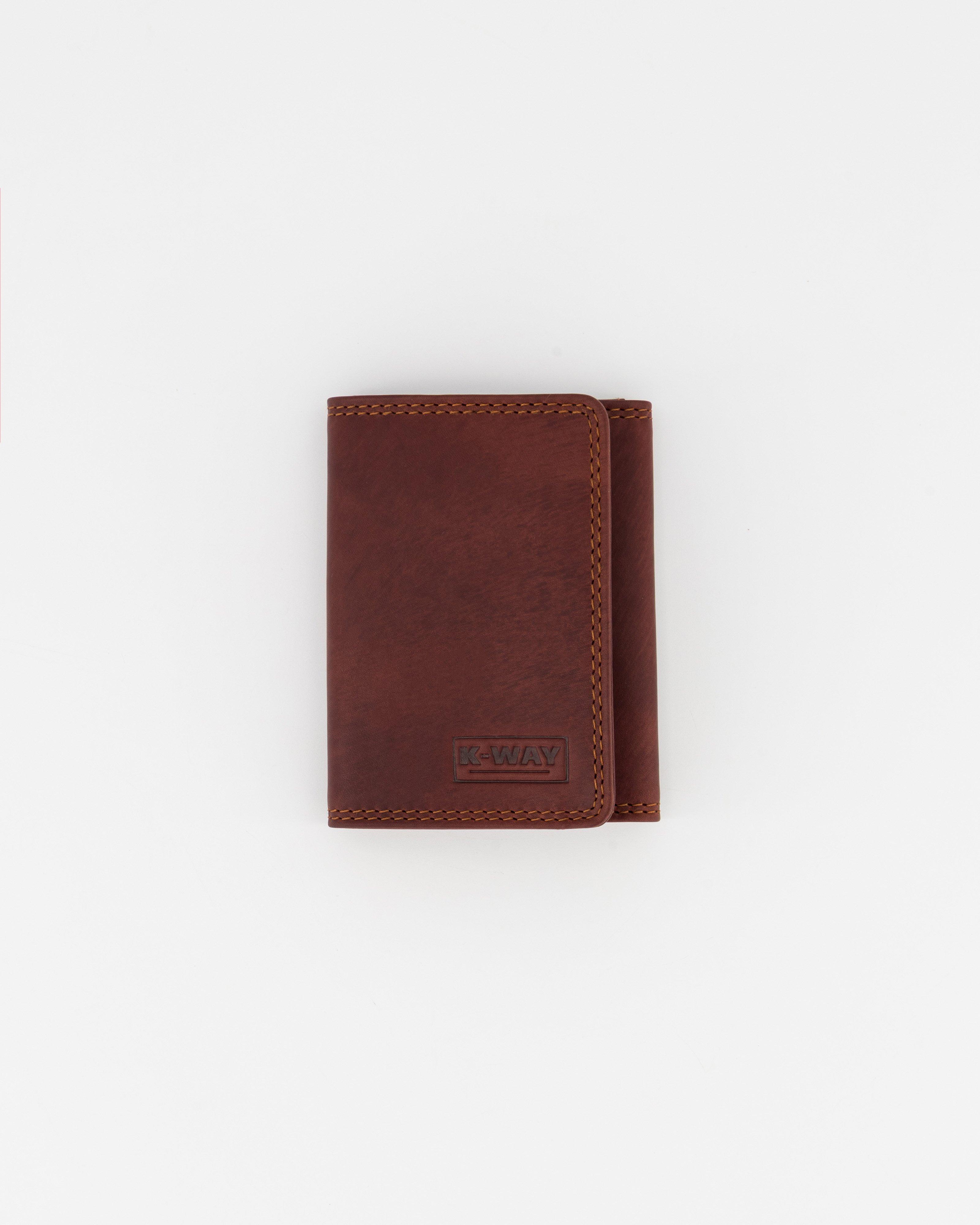 K-Way Elements Men's Niagara Fold Cardholder -  Chocolate
