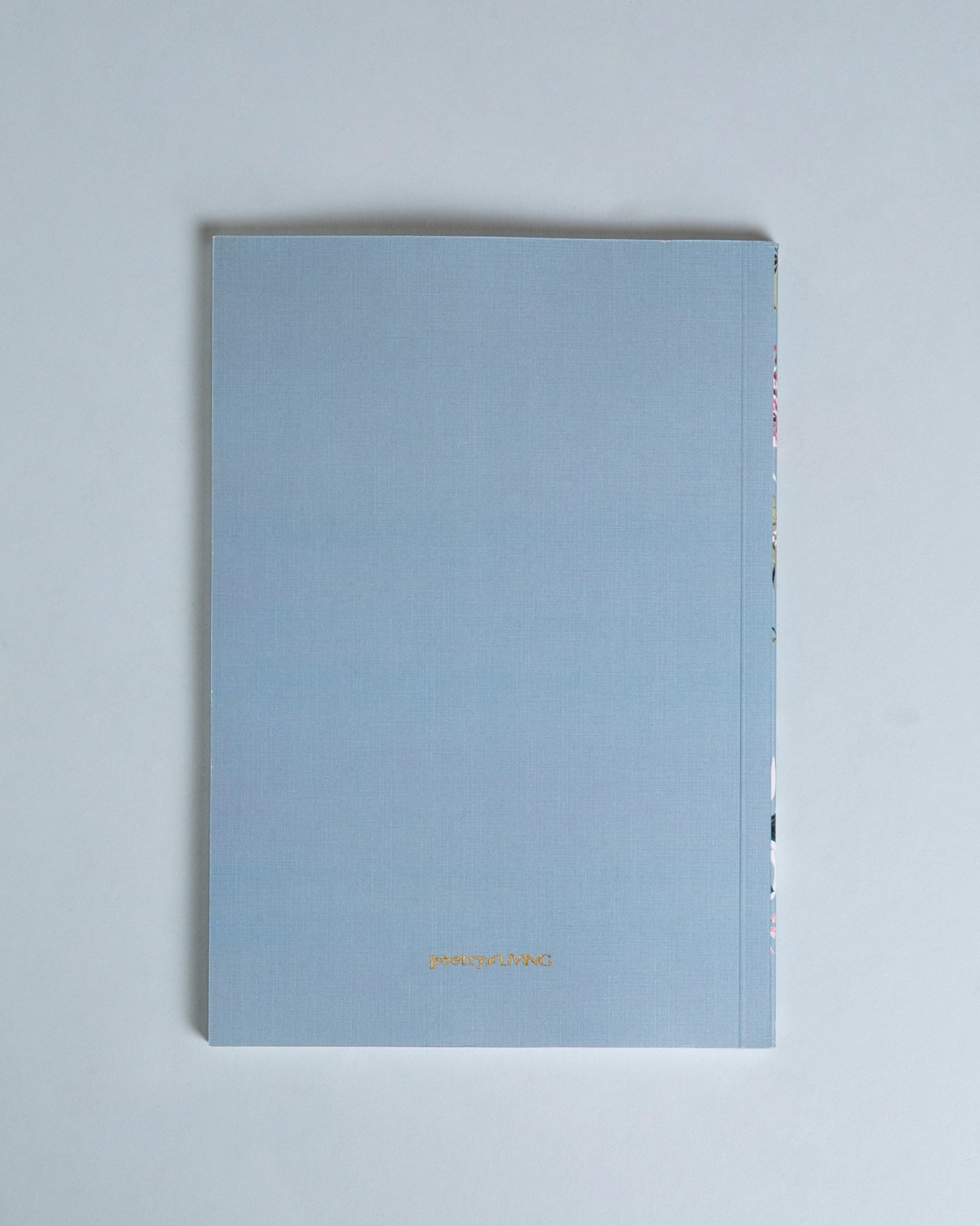 Floral A5 Weekly Planner -  Blue