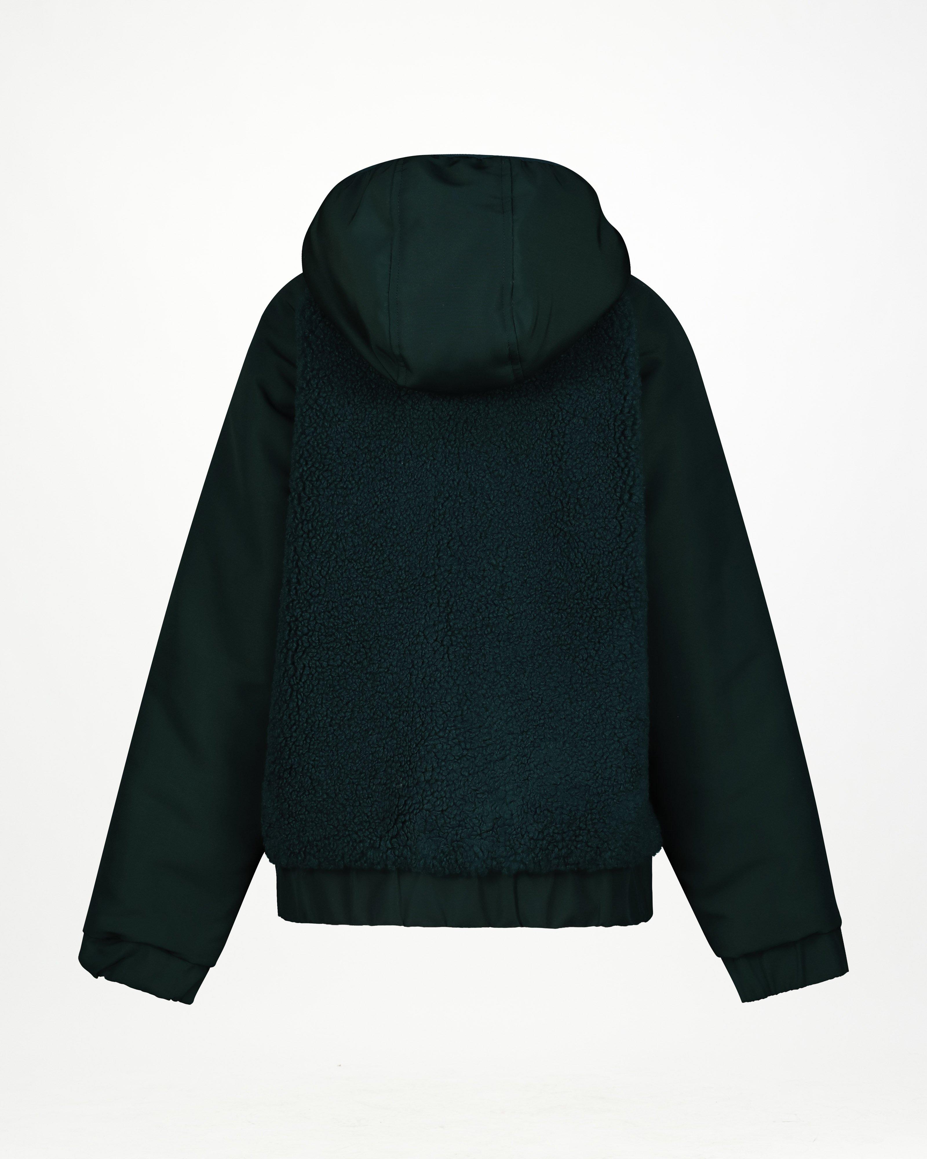 K-Way Youth Agulus Borg Hybrid Jacket  -  Jade