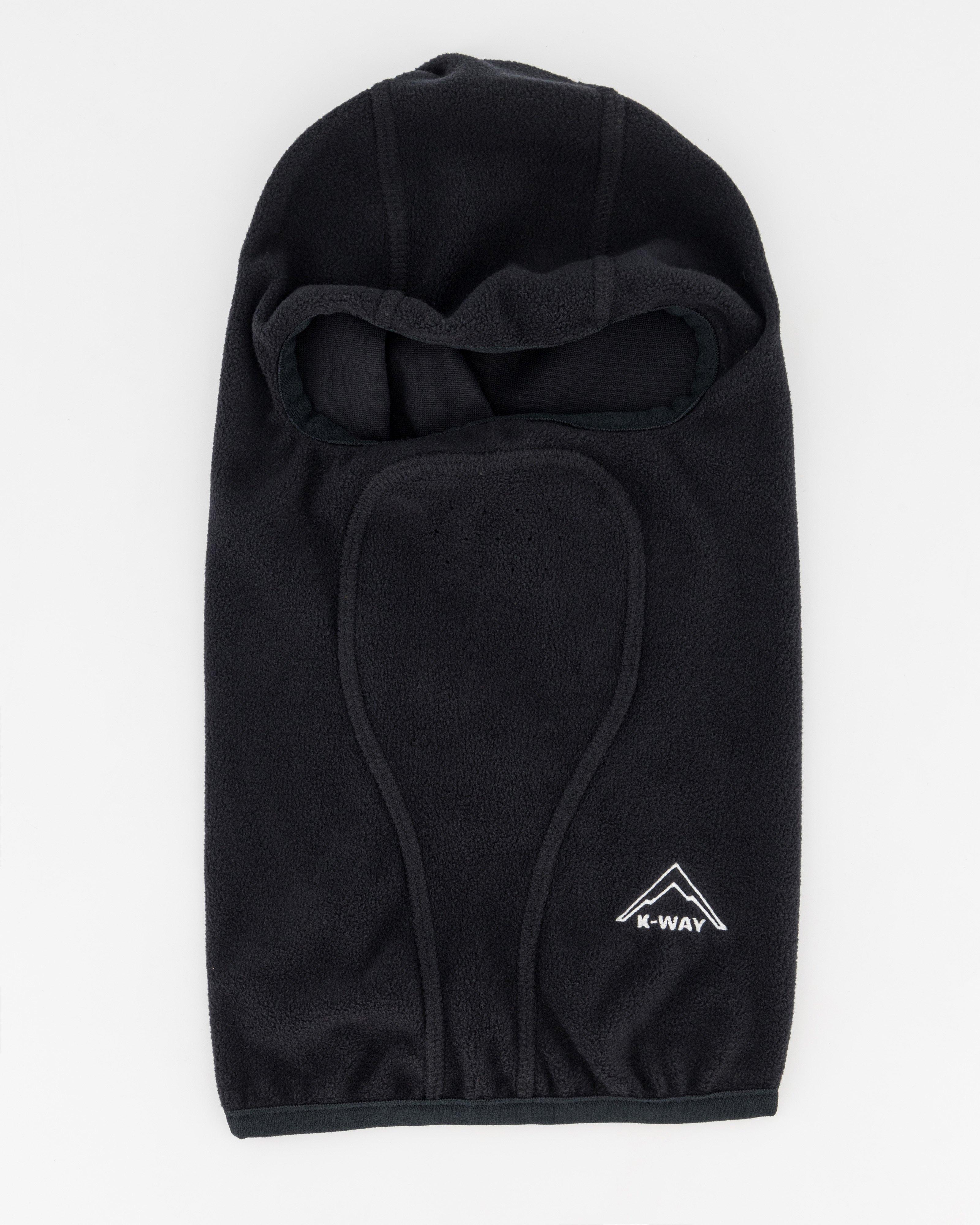 K-Way Sylver Micro Fleece Balaclava -  Black