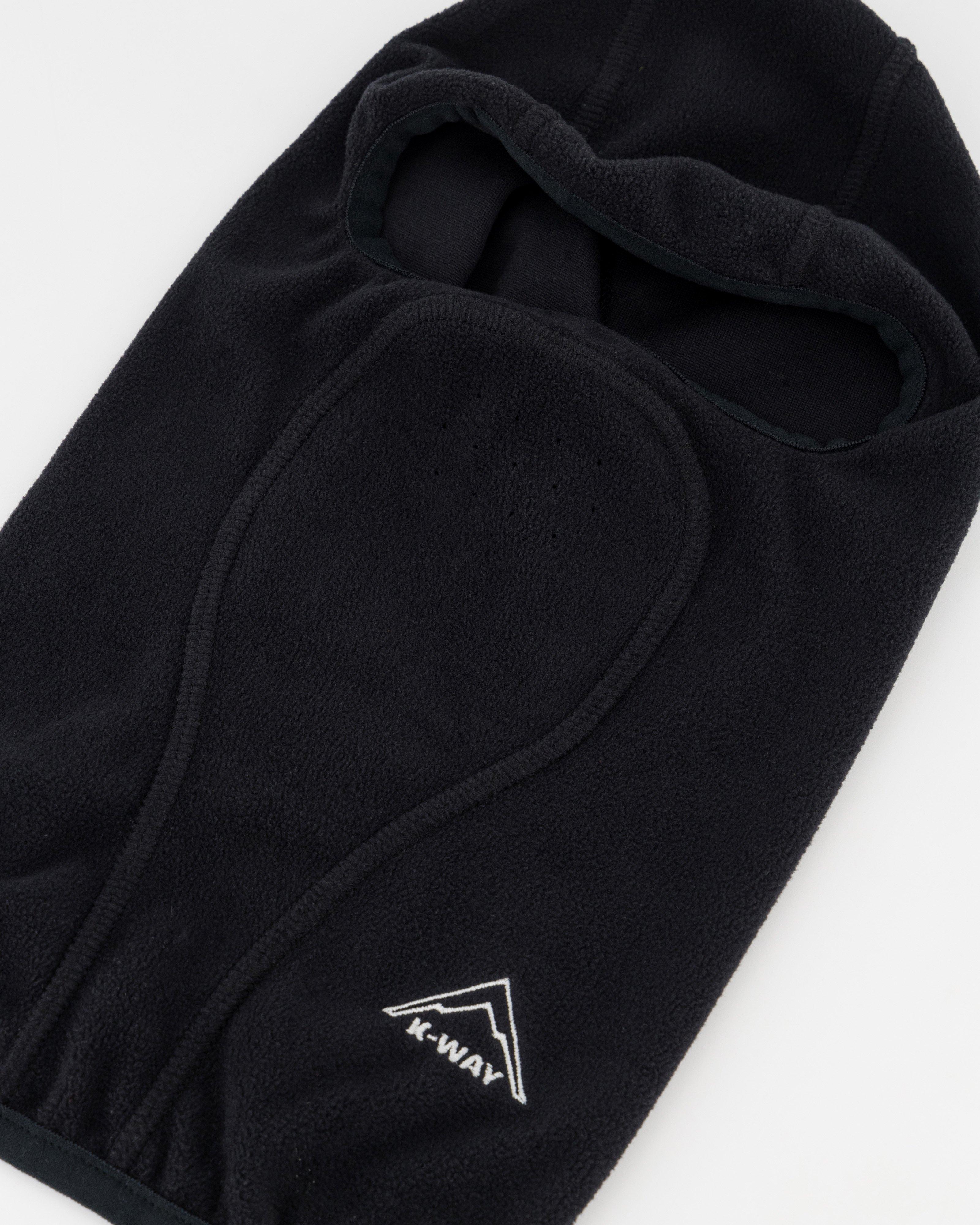 K-Way Sylver Micro Fleece Balaclava -  Black