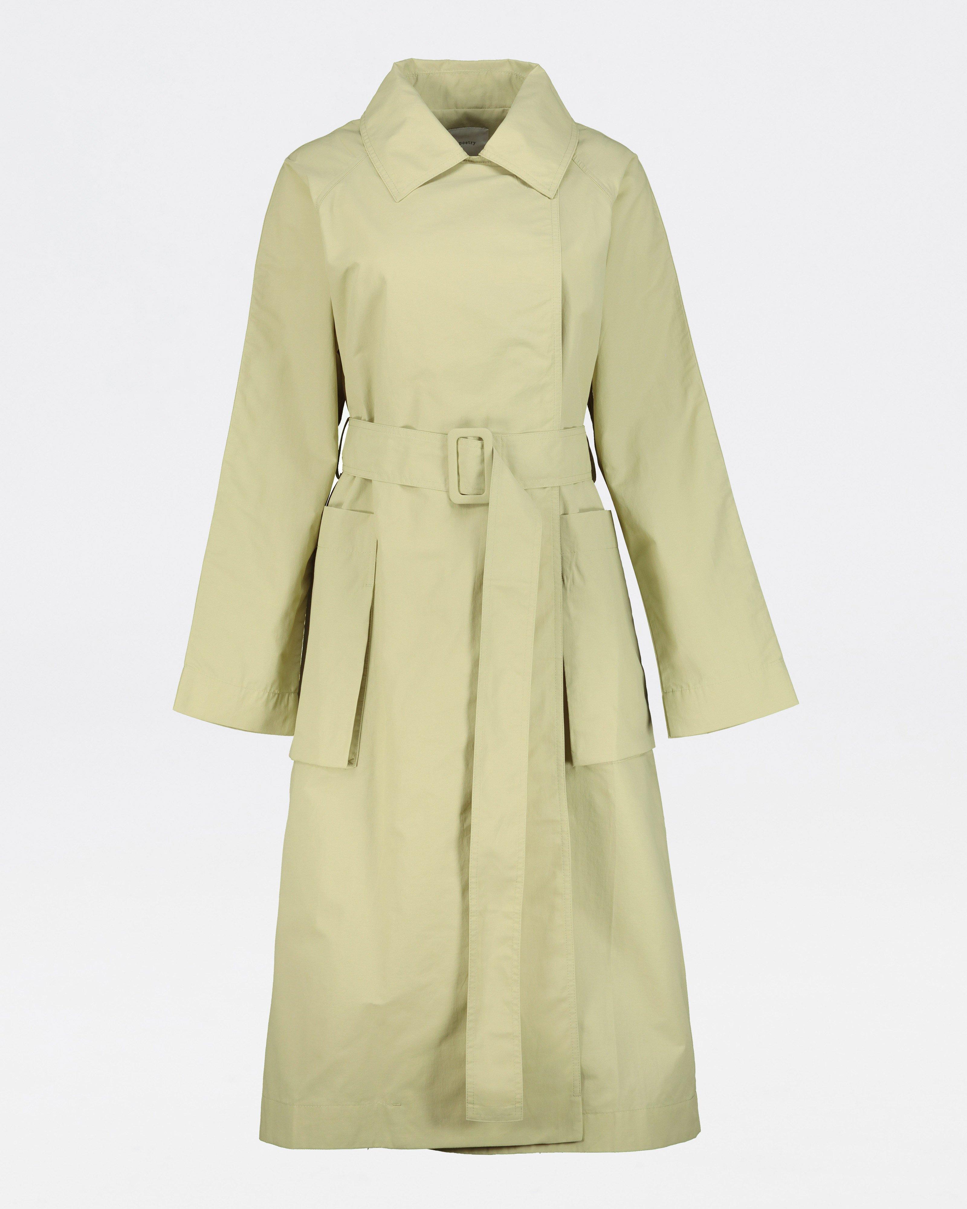 Tony Trench Coat -  Green