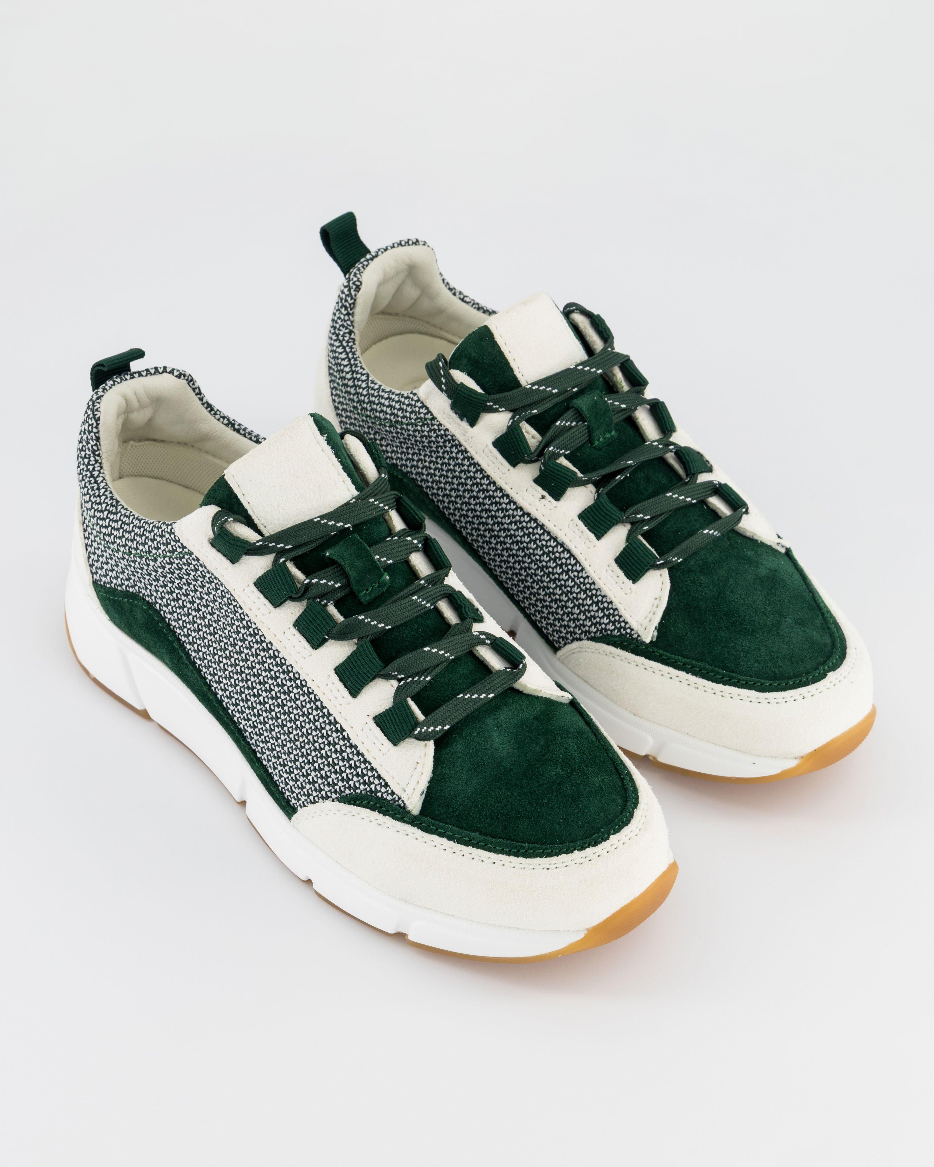 Ginny Forest Green Sneakers -  Green