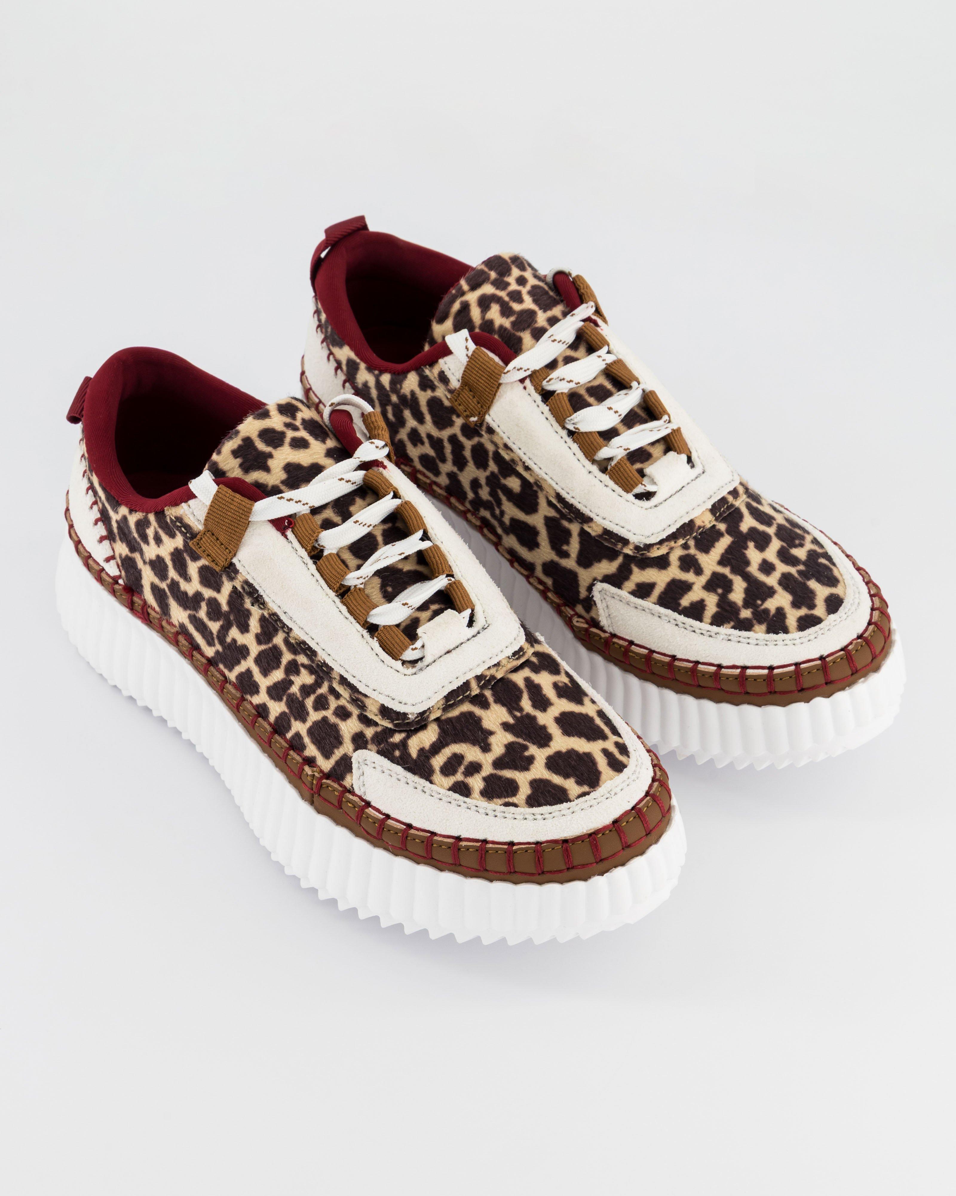 Demi Animal Sneakers -  Brown