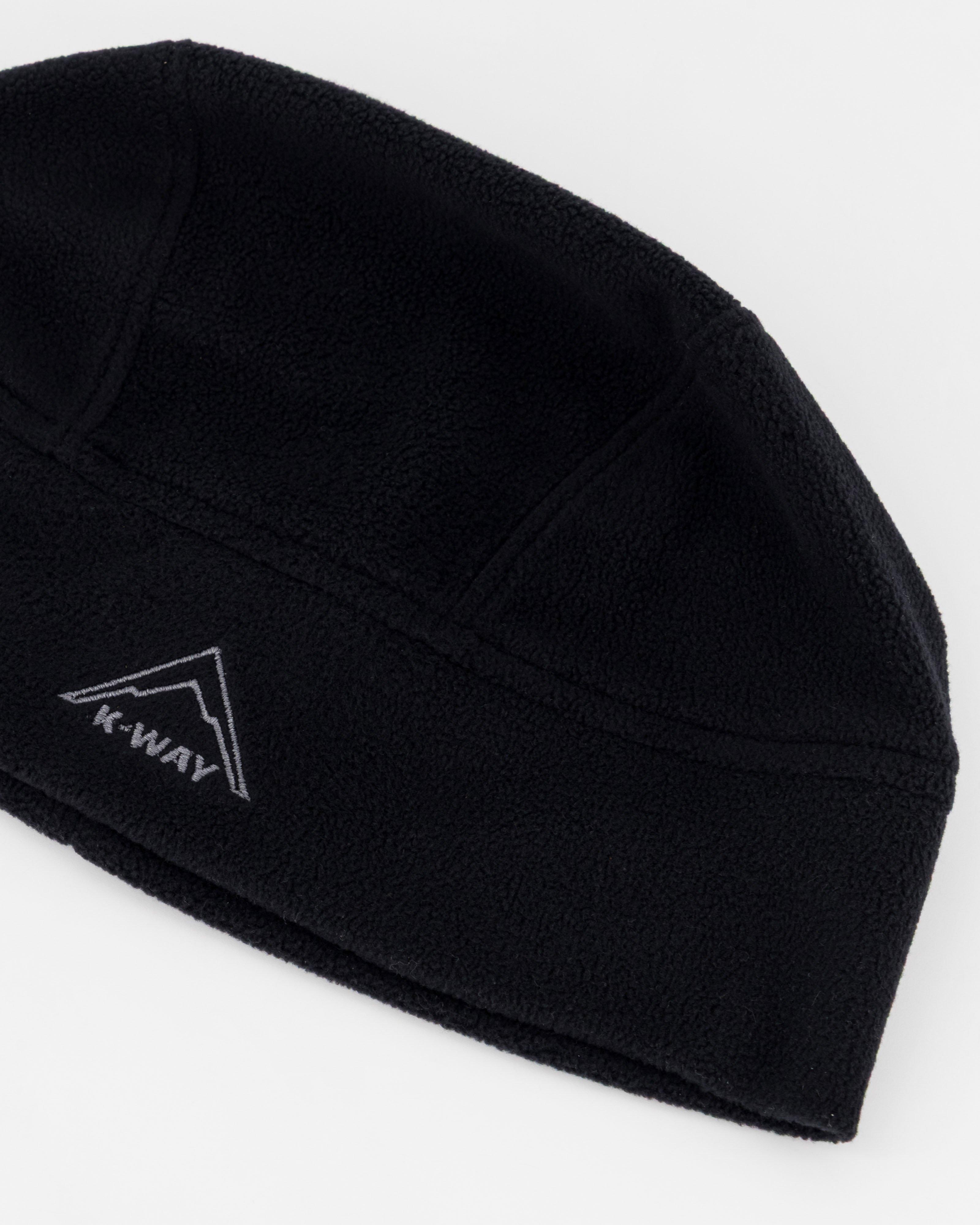 K-Way Straus Fleece Beanie -  Black