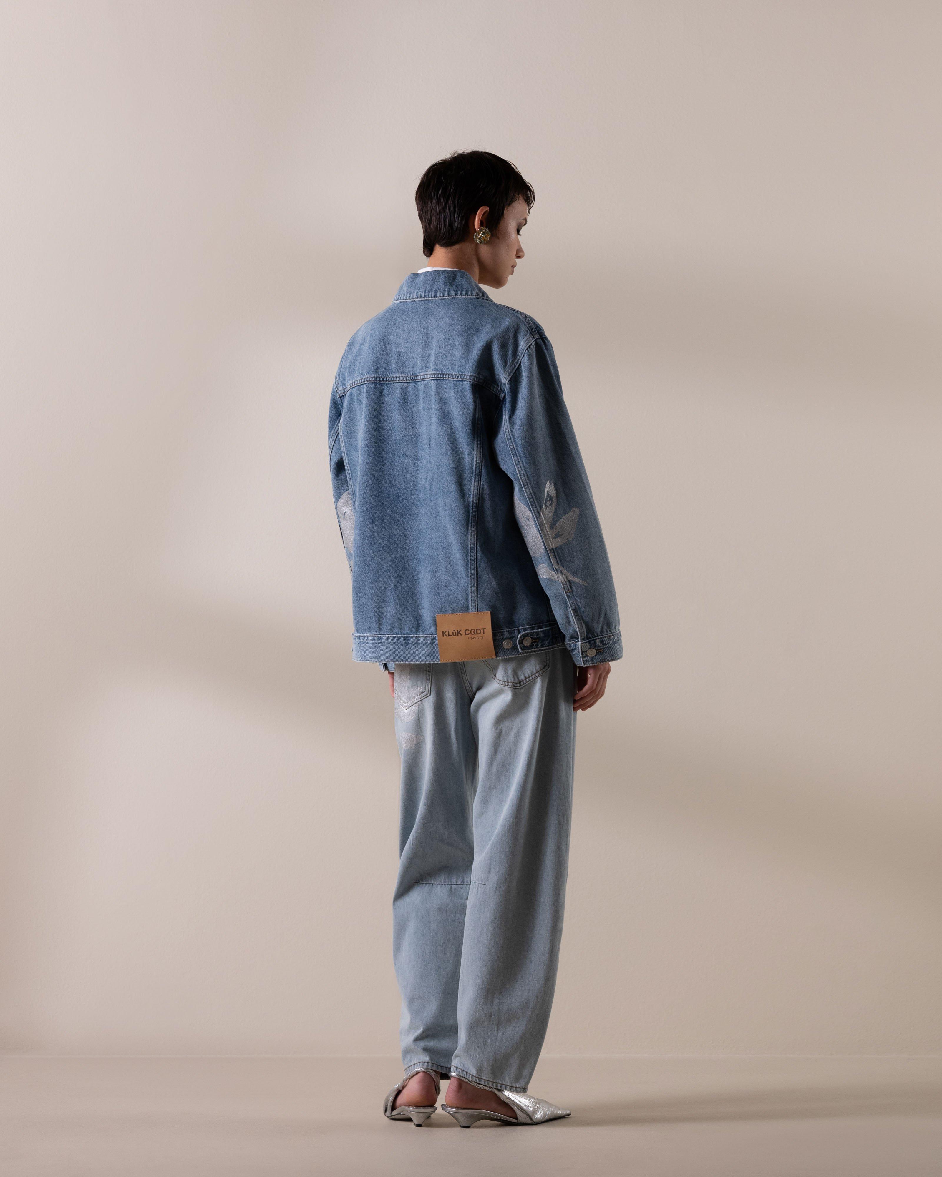  KLûK CGDT x Poetry Denim Jacket -  Blue