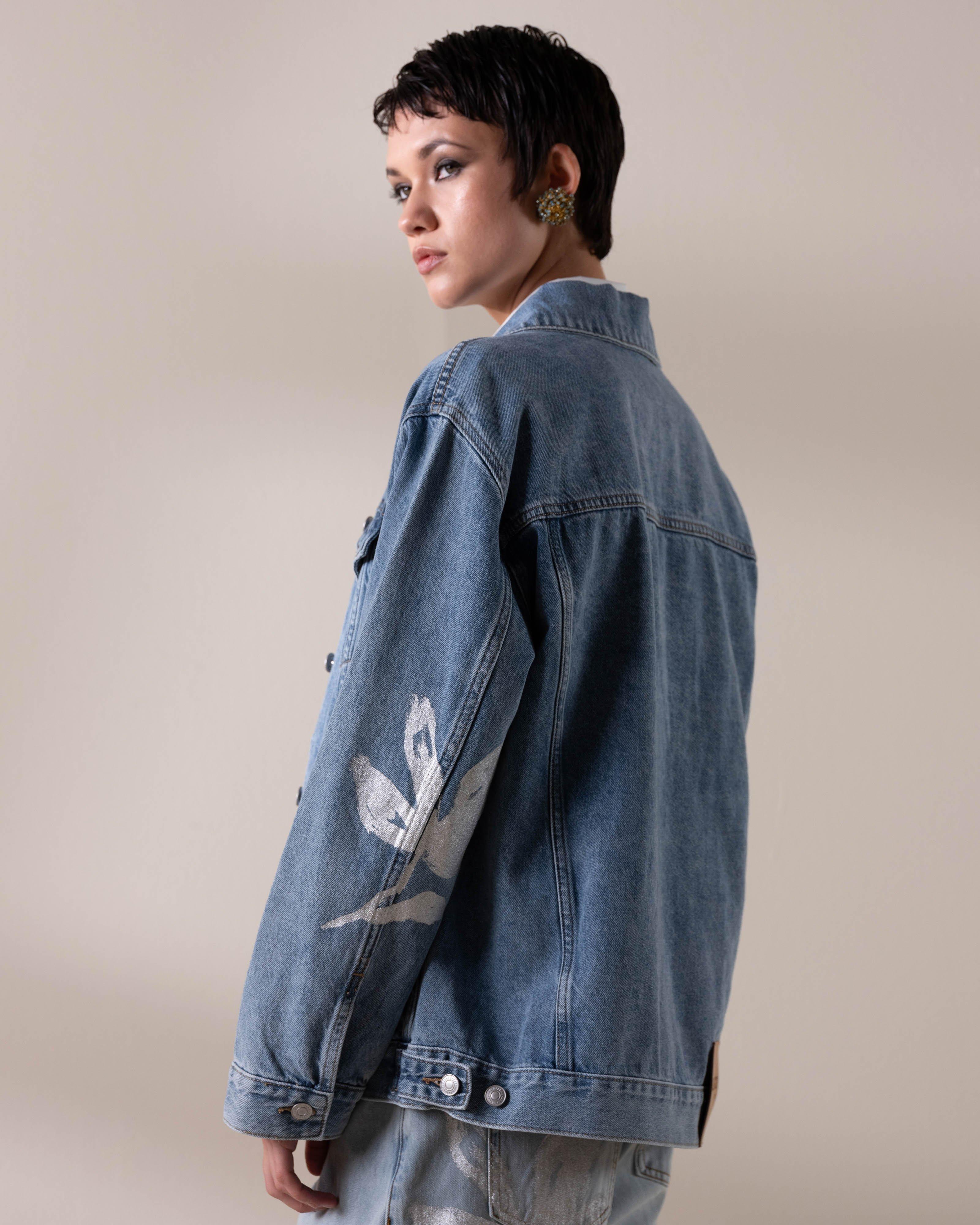  KLûK CGDT x Poetry Denim Jacket -  Blue