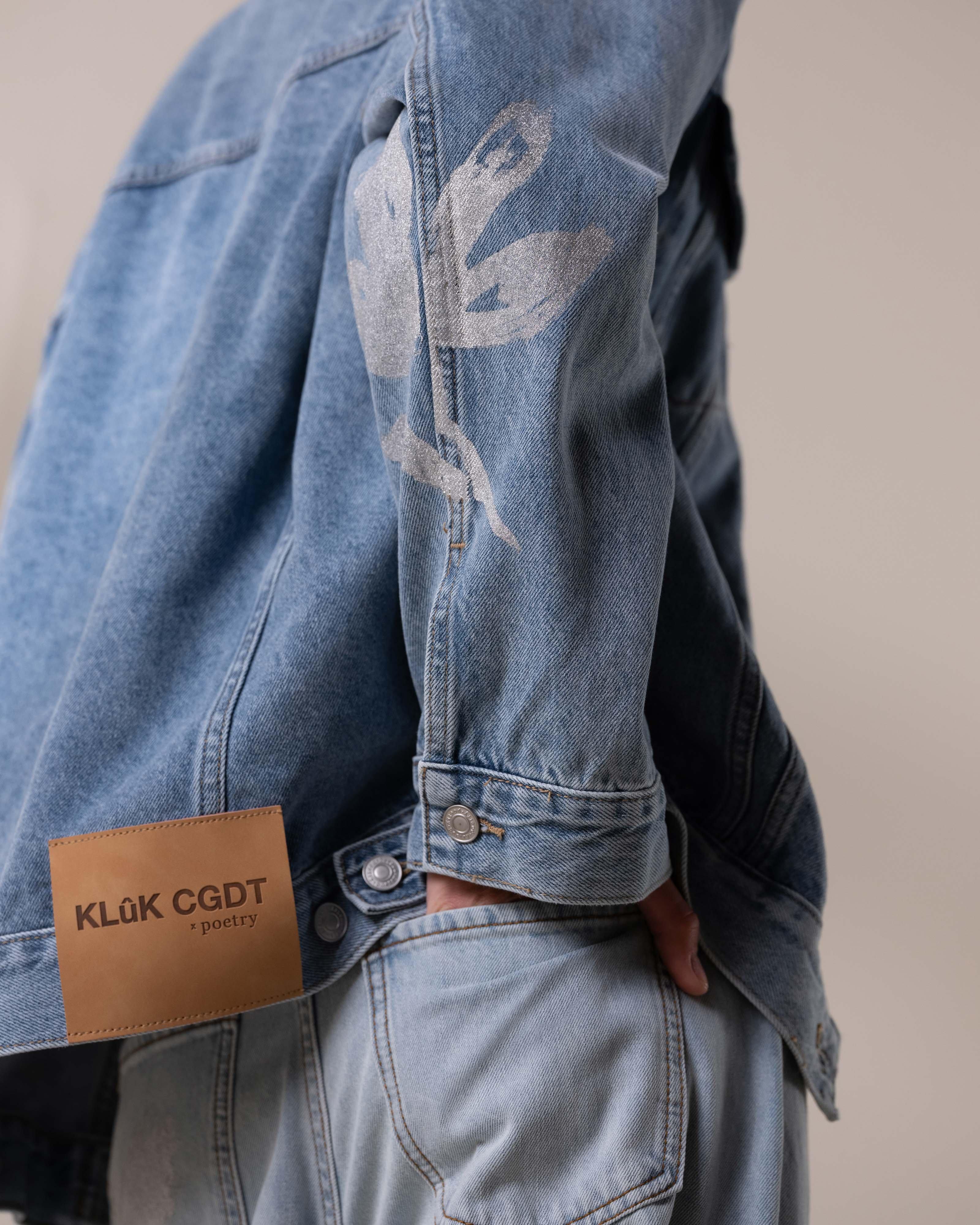  KLûK CGDT x Poetry Denim Jacket -  Blue