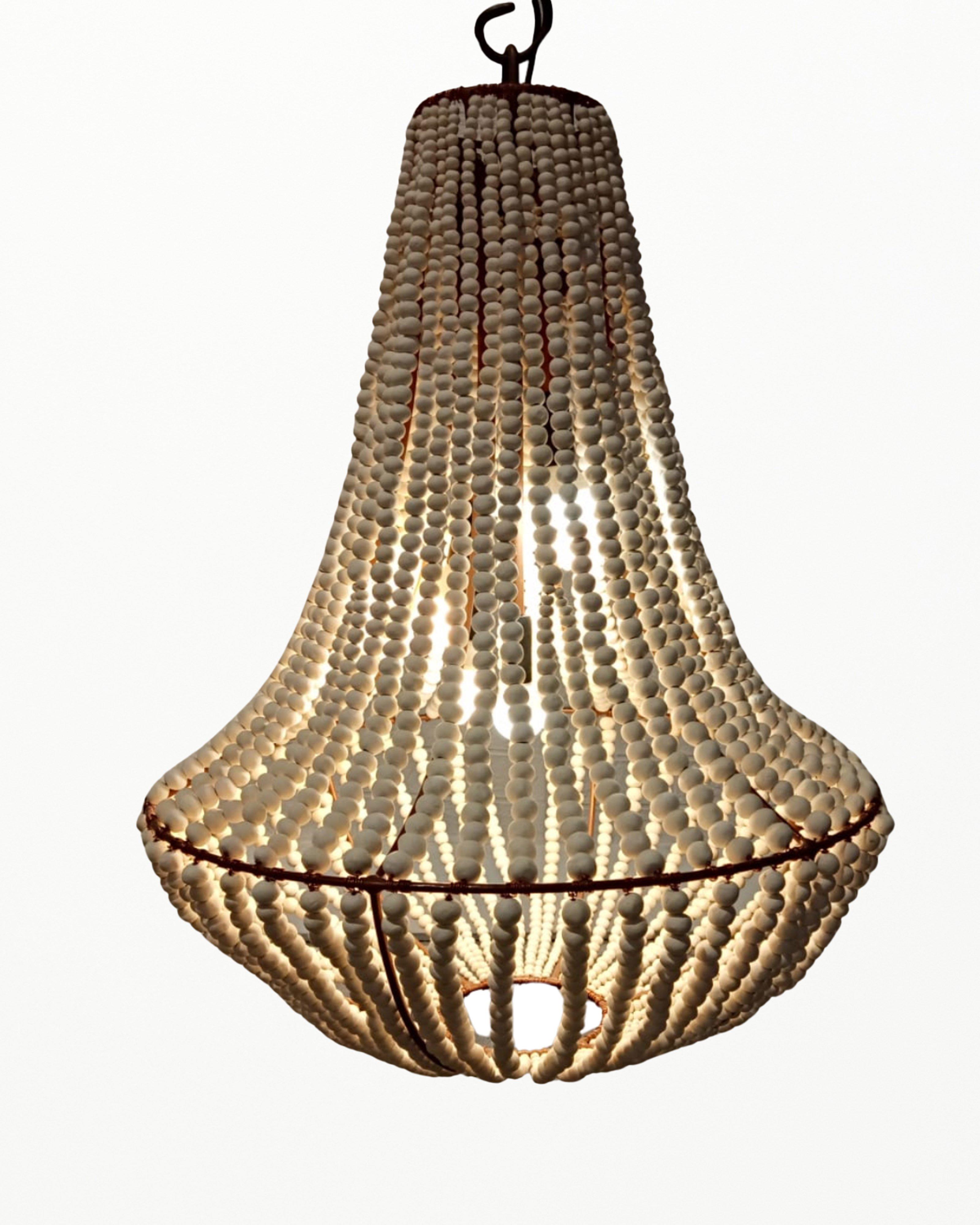 The Handmade Story's Large Lim Chandelier -  No Colour