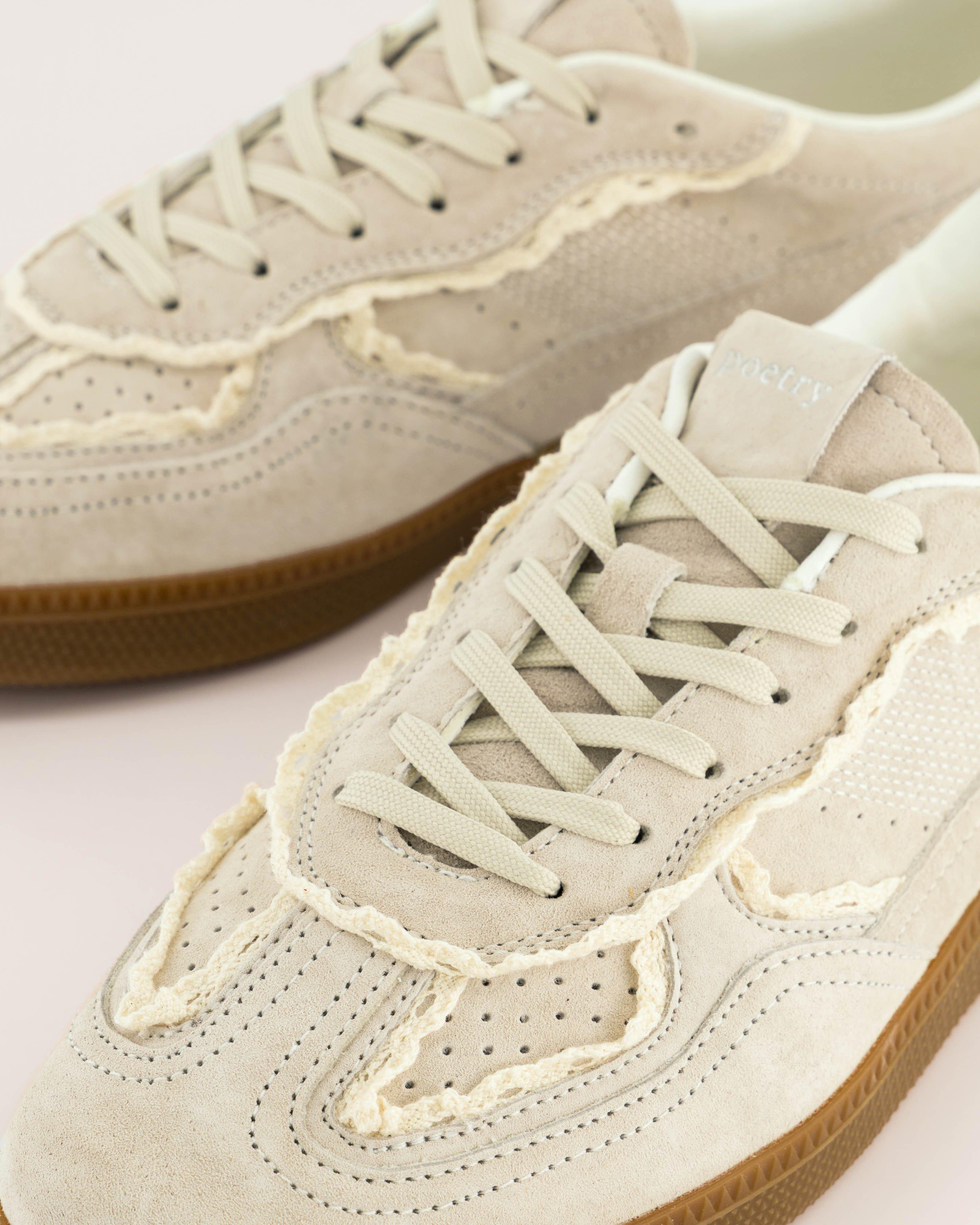 Francesca Suede Sneakers -  Grey