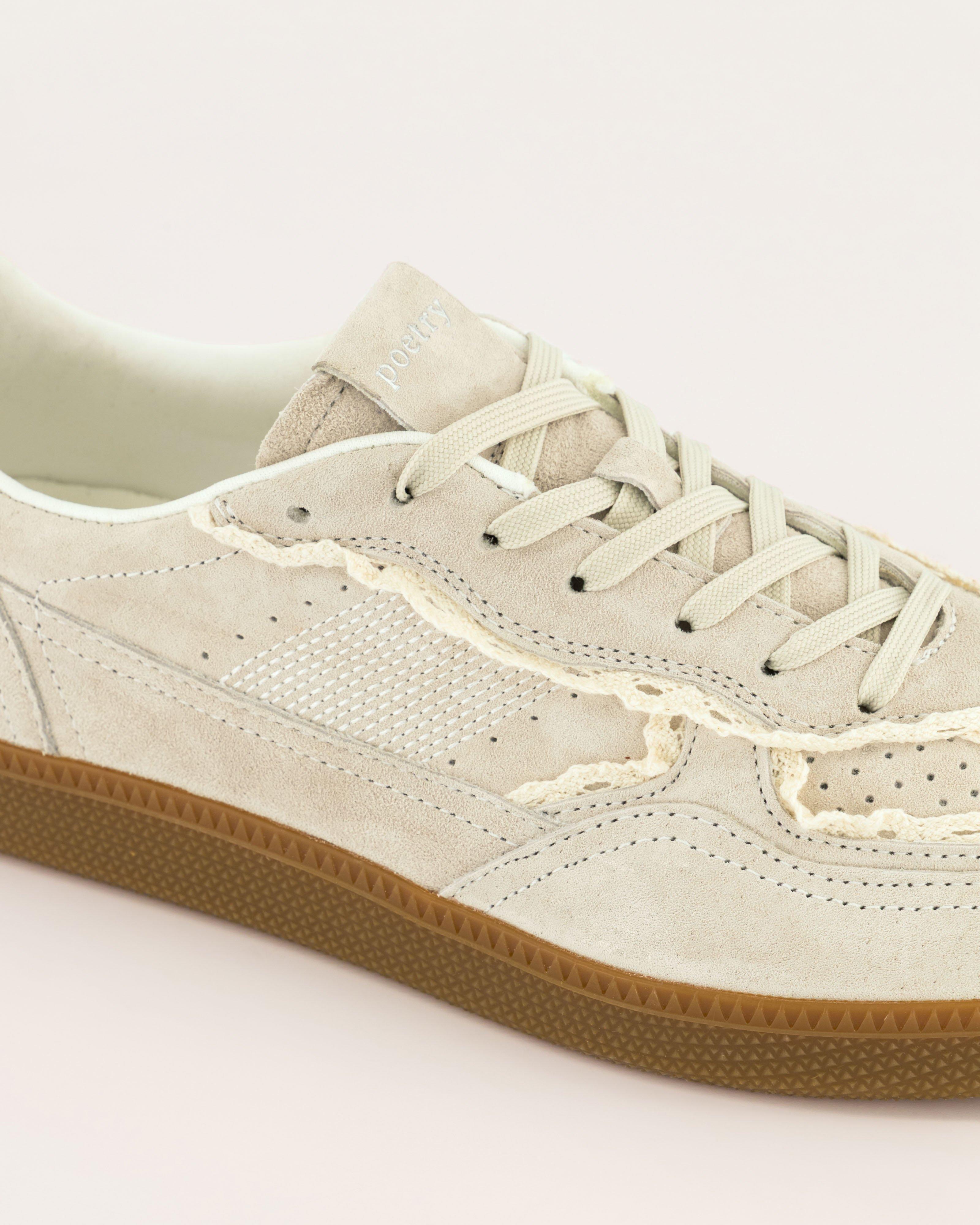 Francesca Suede Sneakers -  Grey