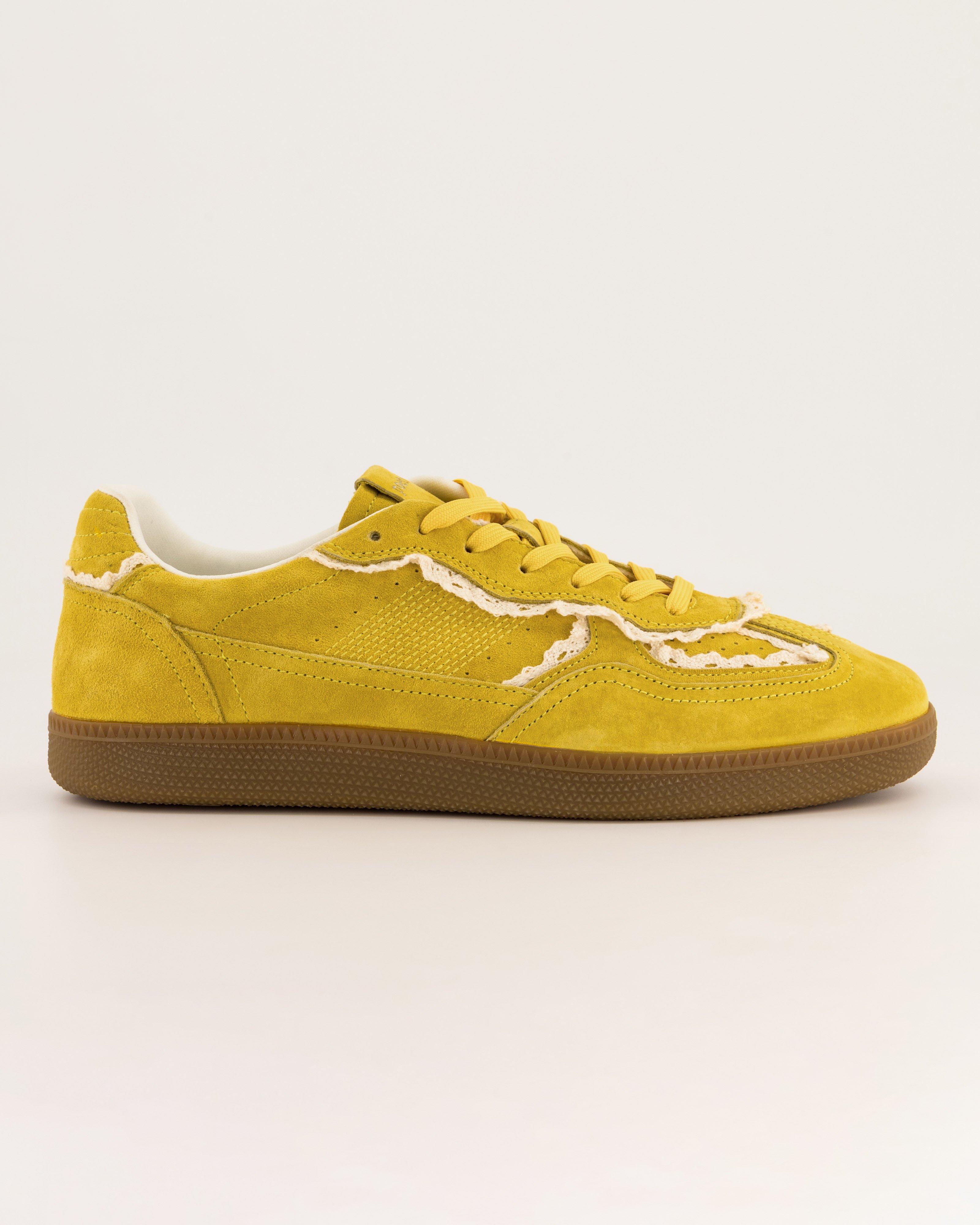 Francesca Suede Sneakers -  Yellow