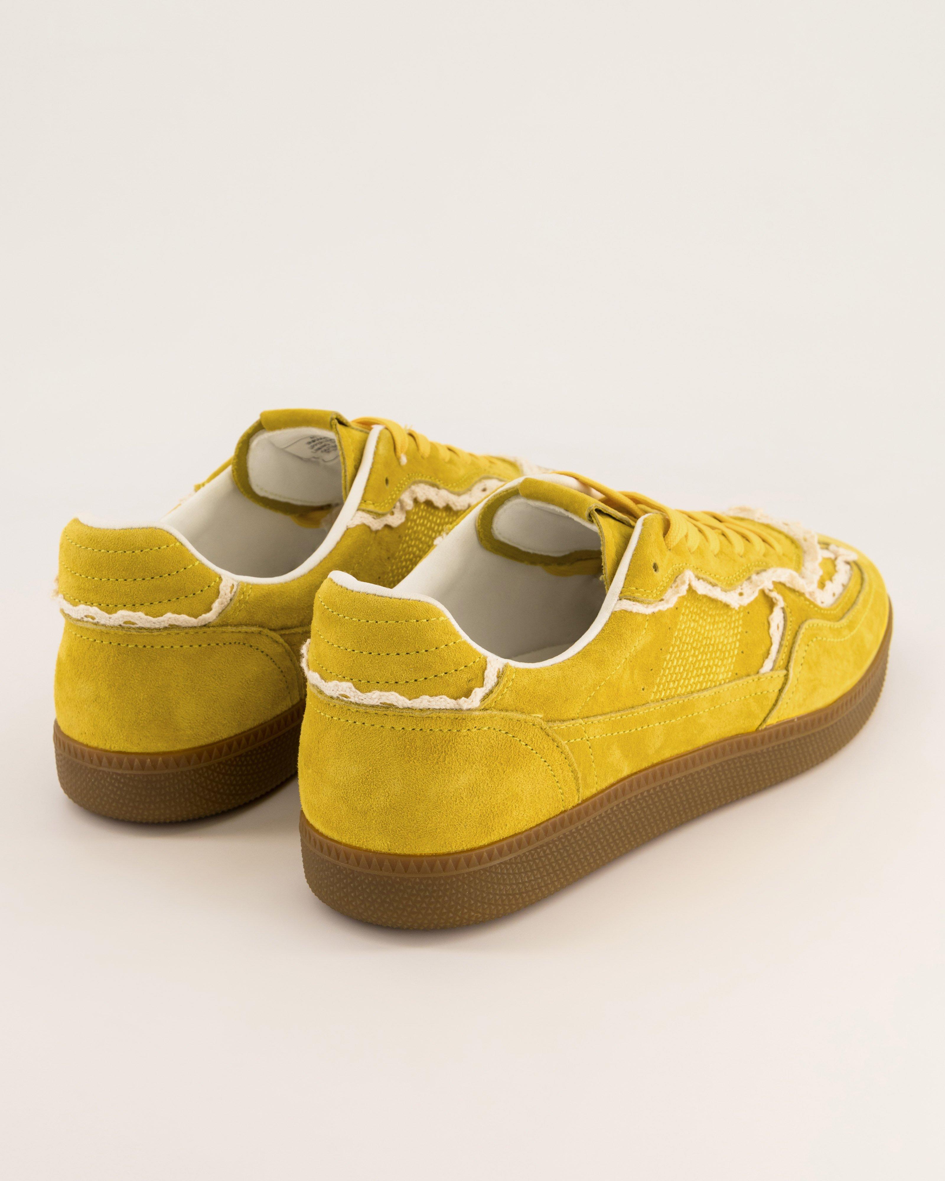 Francesca Suede Sneakers -  Yellow