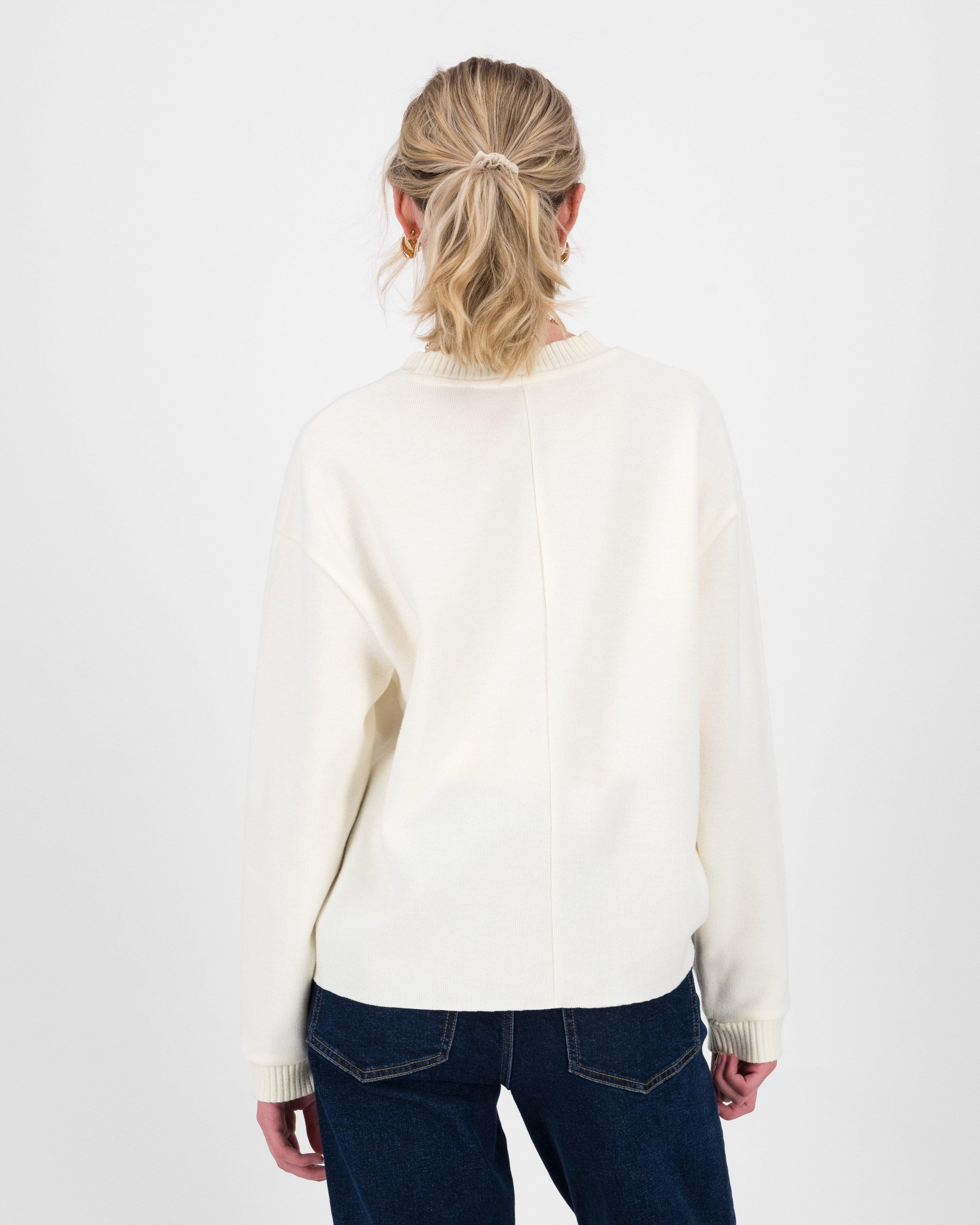 Old Khaki Women’s Delphi Soft Touch Knit Top -  Milk