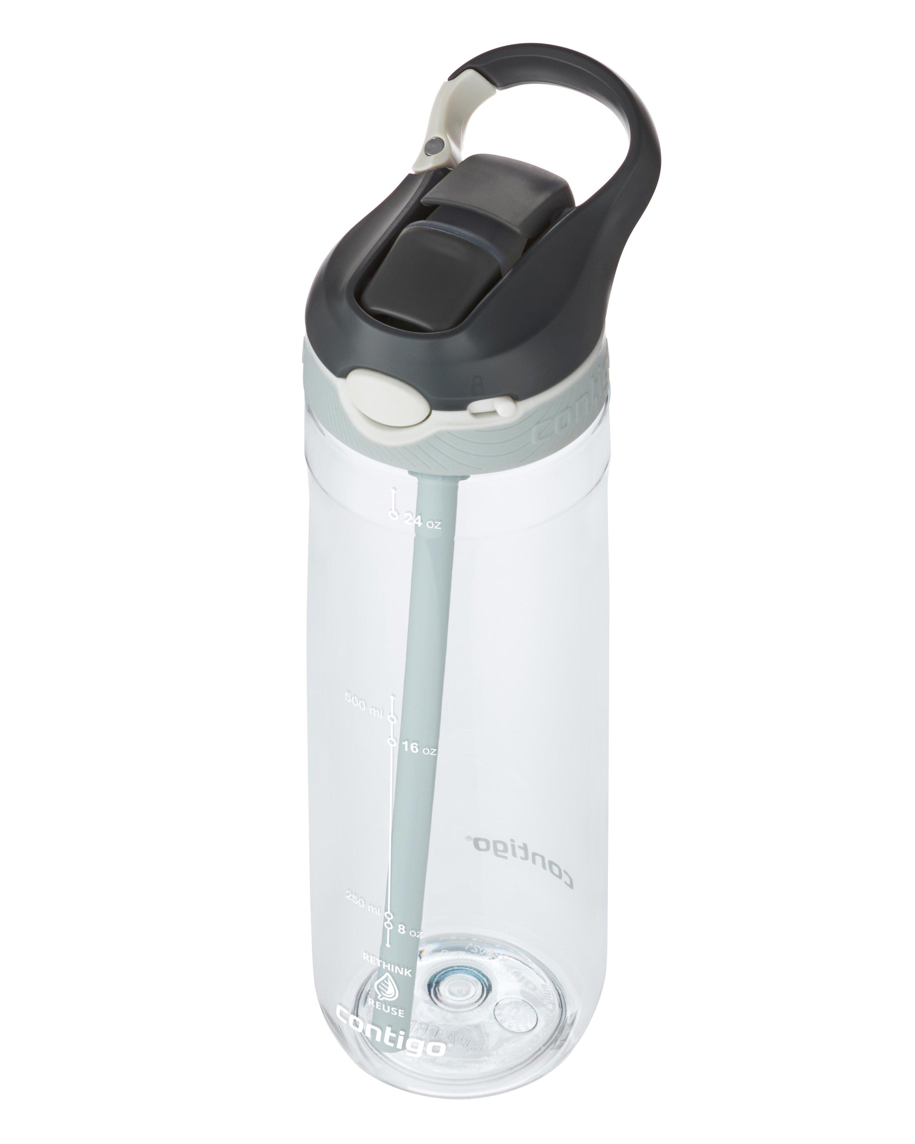 Contigo Ashland Autospout Tritan 720ml Water Bottle  -  Light Grey
