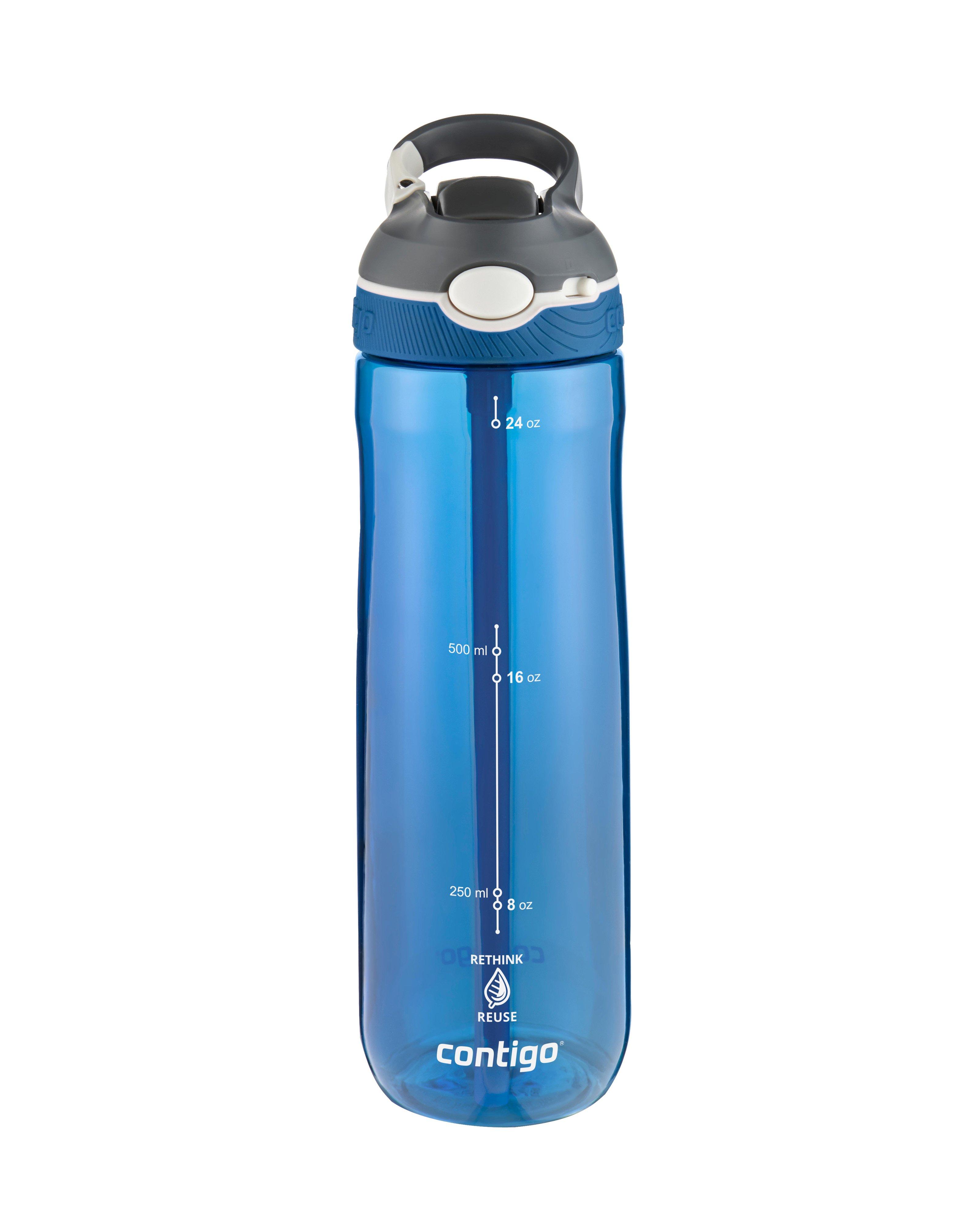 Contigo Ashland Autospout Tritan 720ml Water Bottle  -  Mid Blue