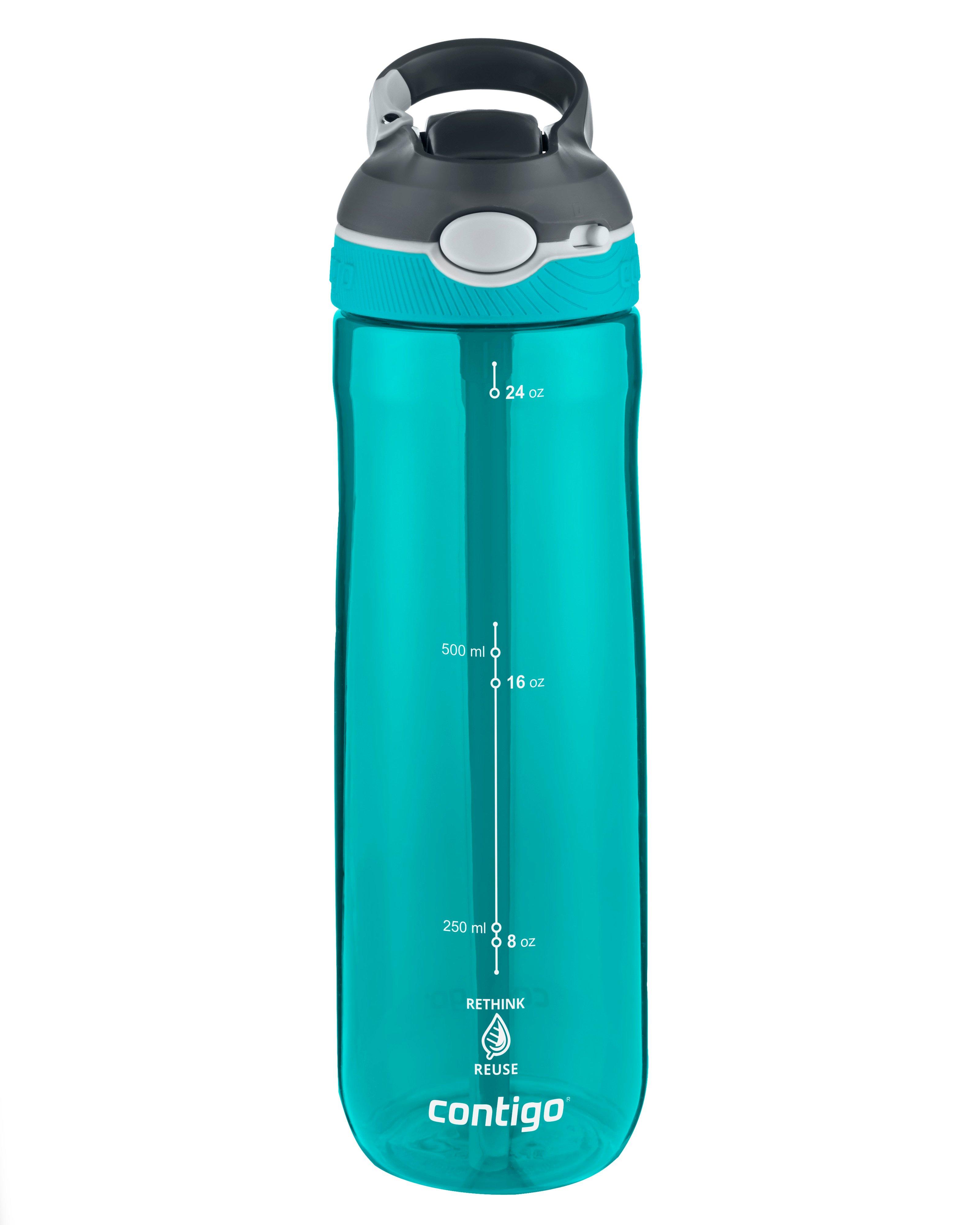 Contigo Ashland Autospout Tritan 720ml Water Bottle  -  Sea Blue