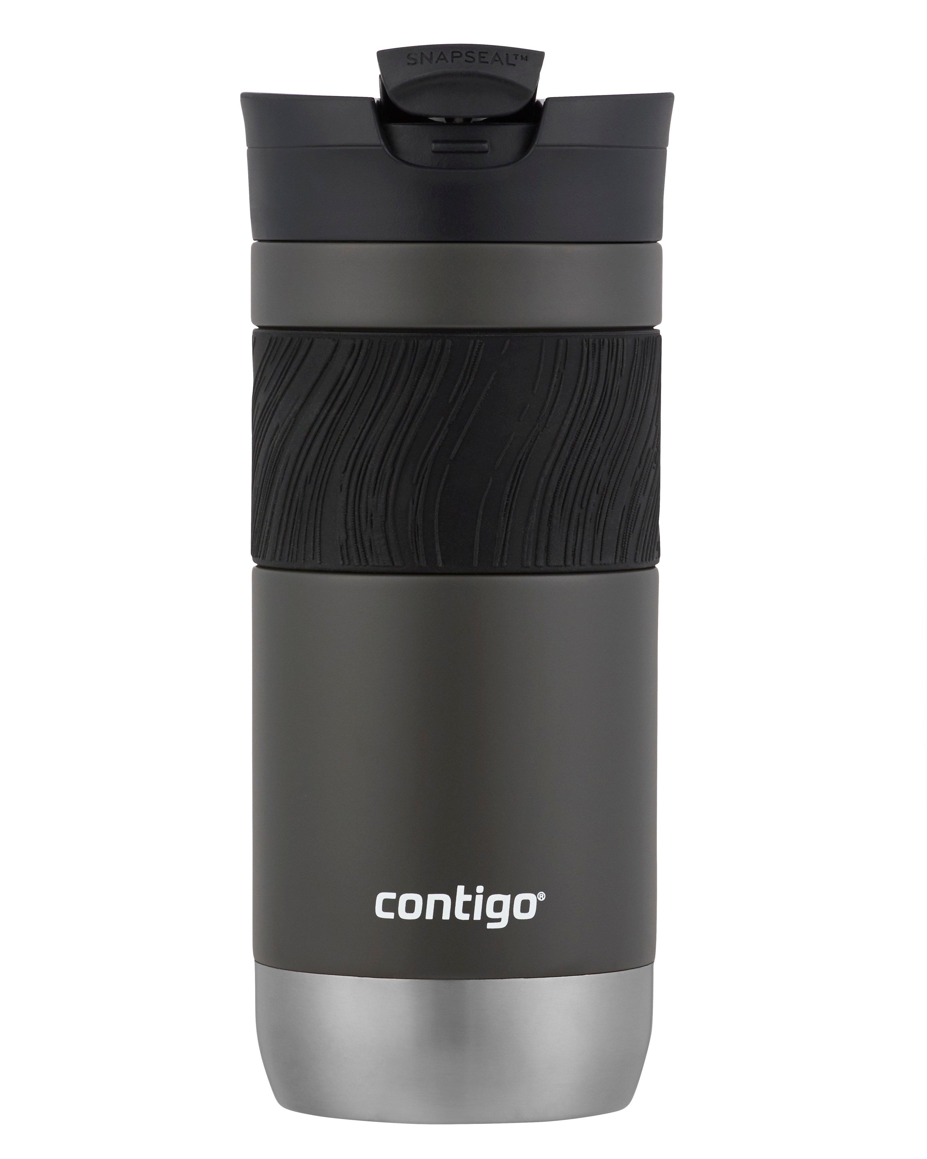 Contigo Byron 2.0 Snapseal 470ml Thermal Travel Mug  -  Grey