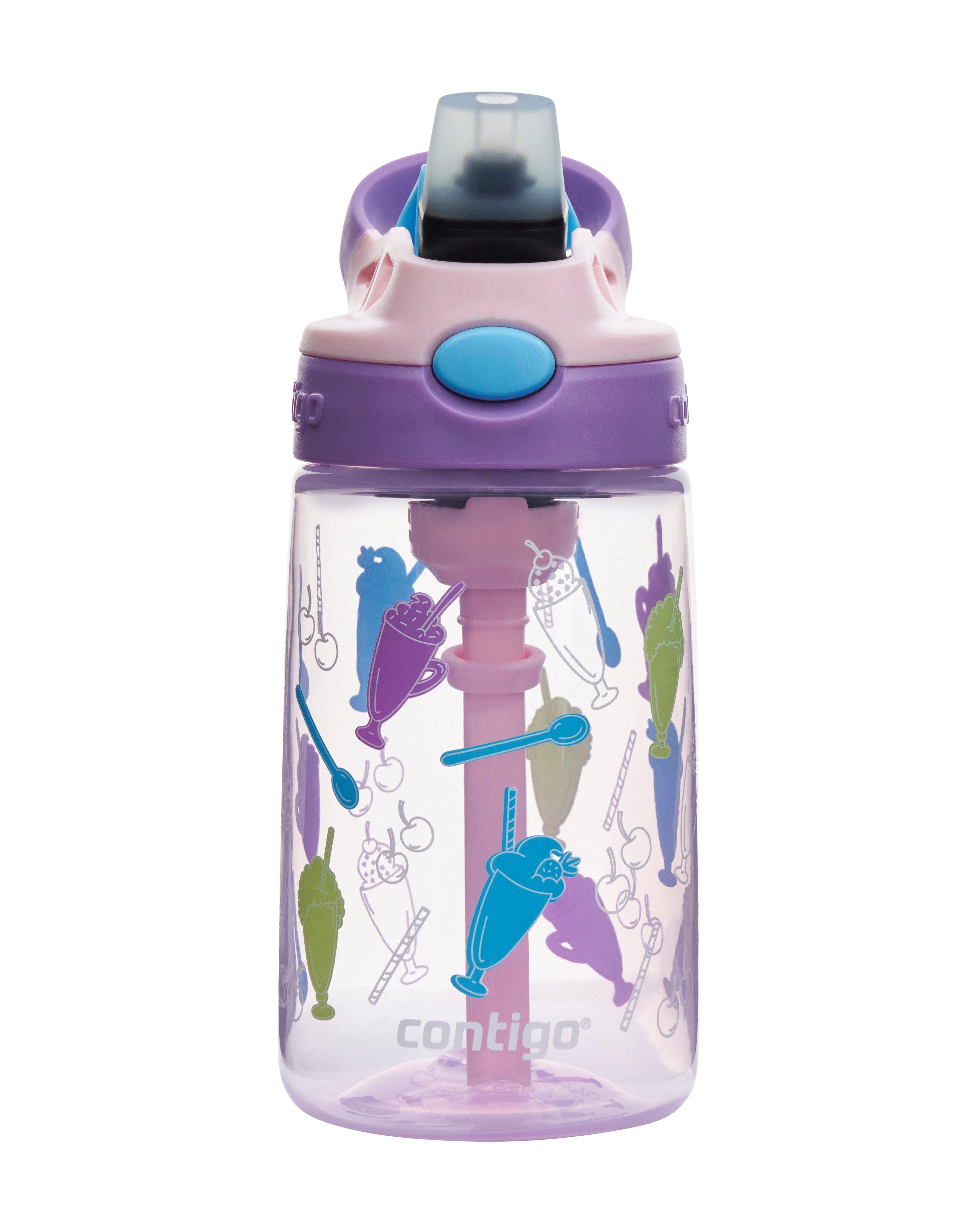 Contigo Kids Easy-Clean Autospout 420ml Water Bottle  -  Purple