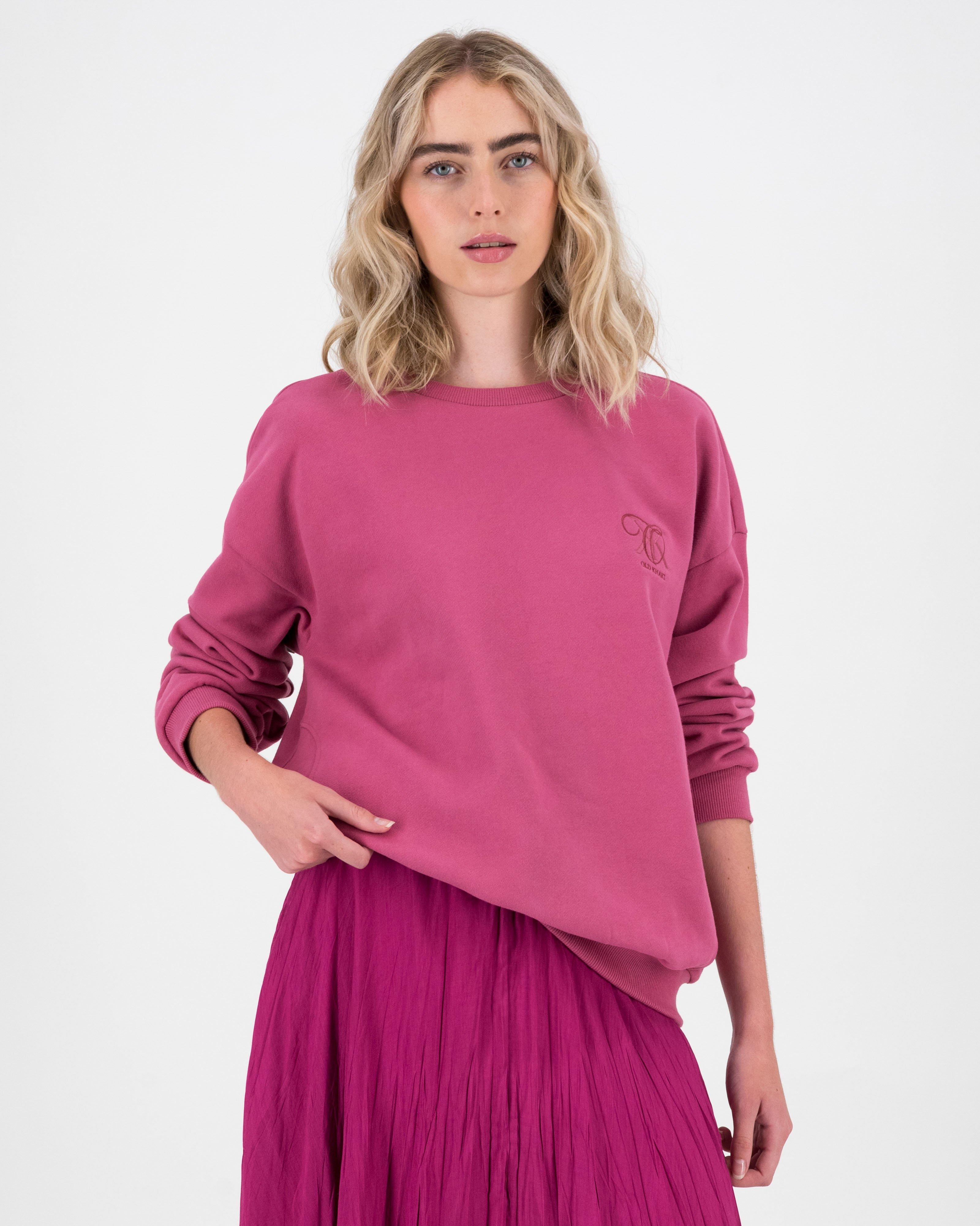 Women's Becks Crew Sweat -  Pink