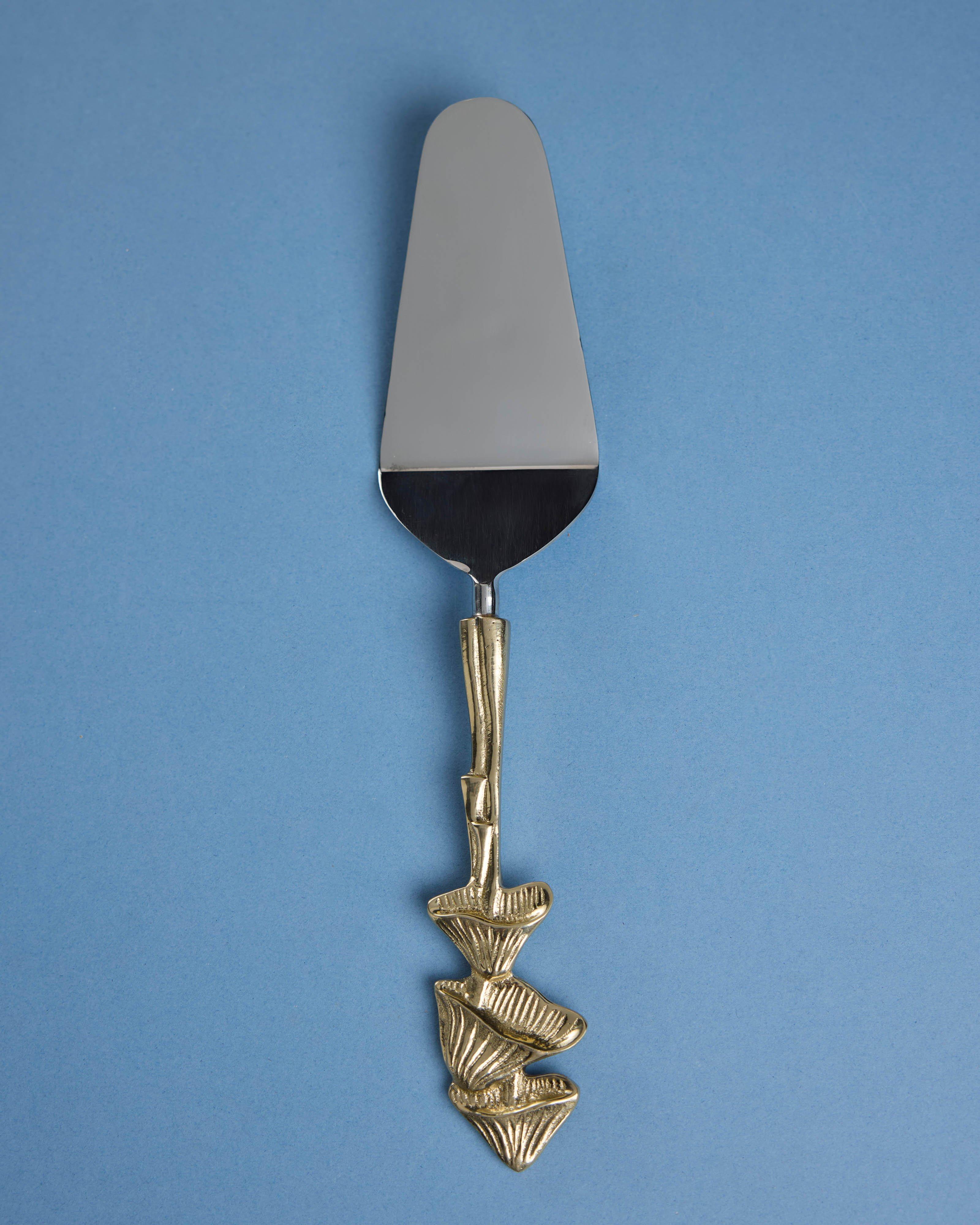 Wilderness Mushroom Cake Lifter -  Gold