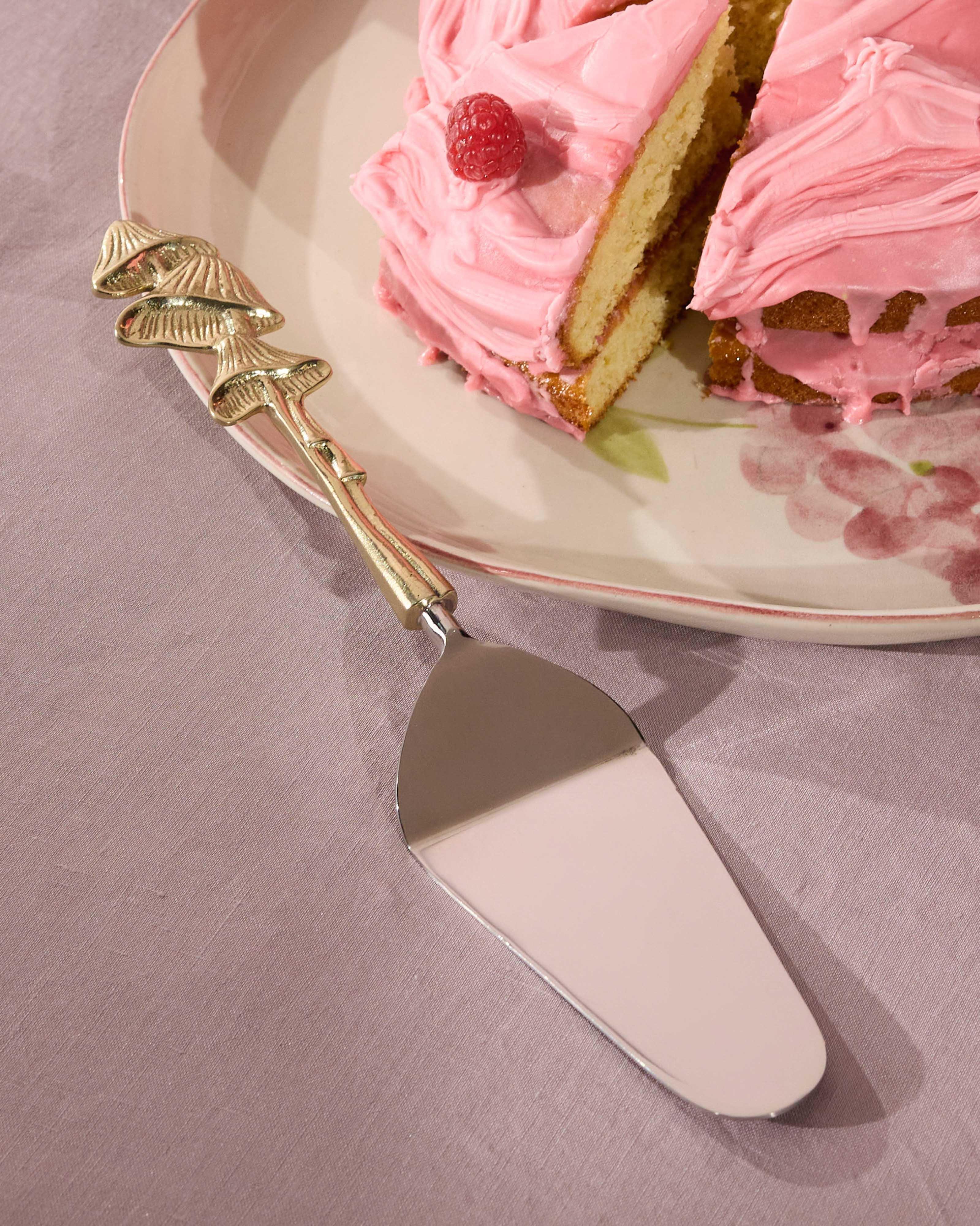 Wilderness Mushroom Cake Lifter -  Gold