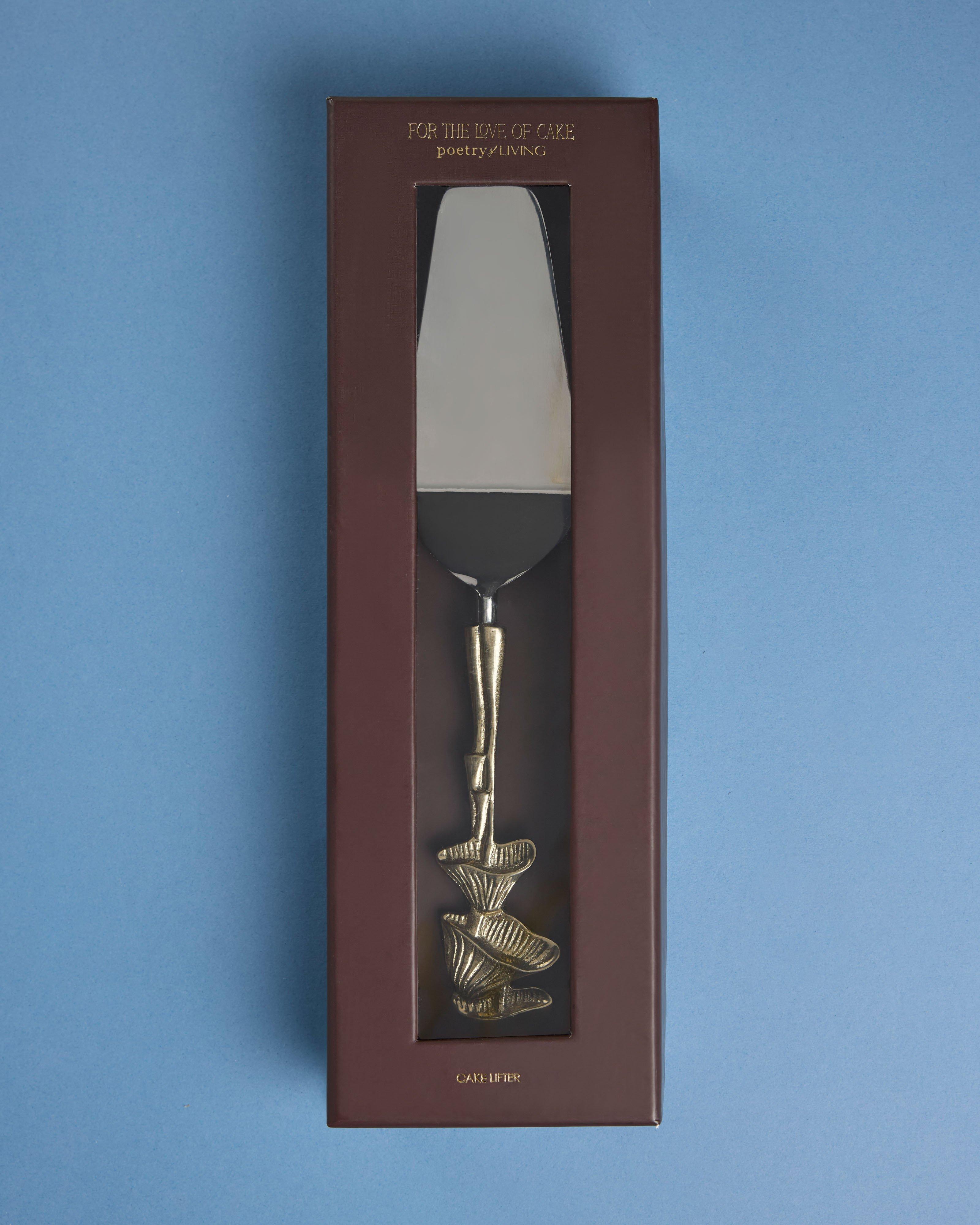 Wilderness Mushroom Cake Lifter -  Gold