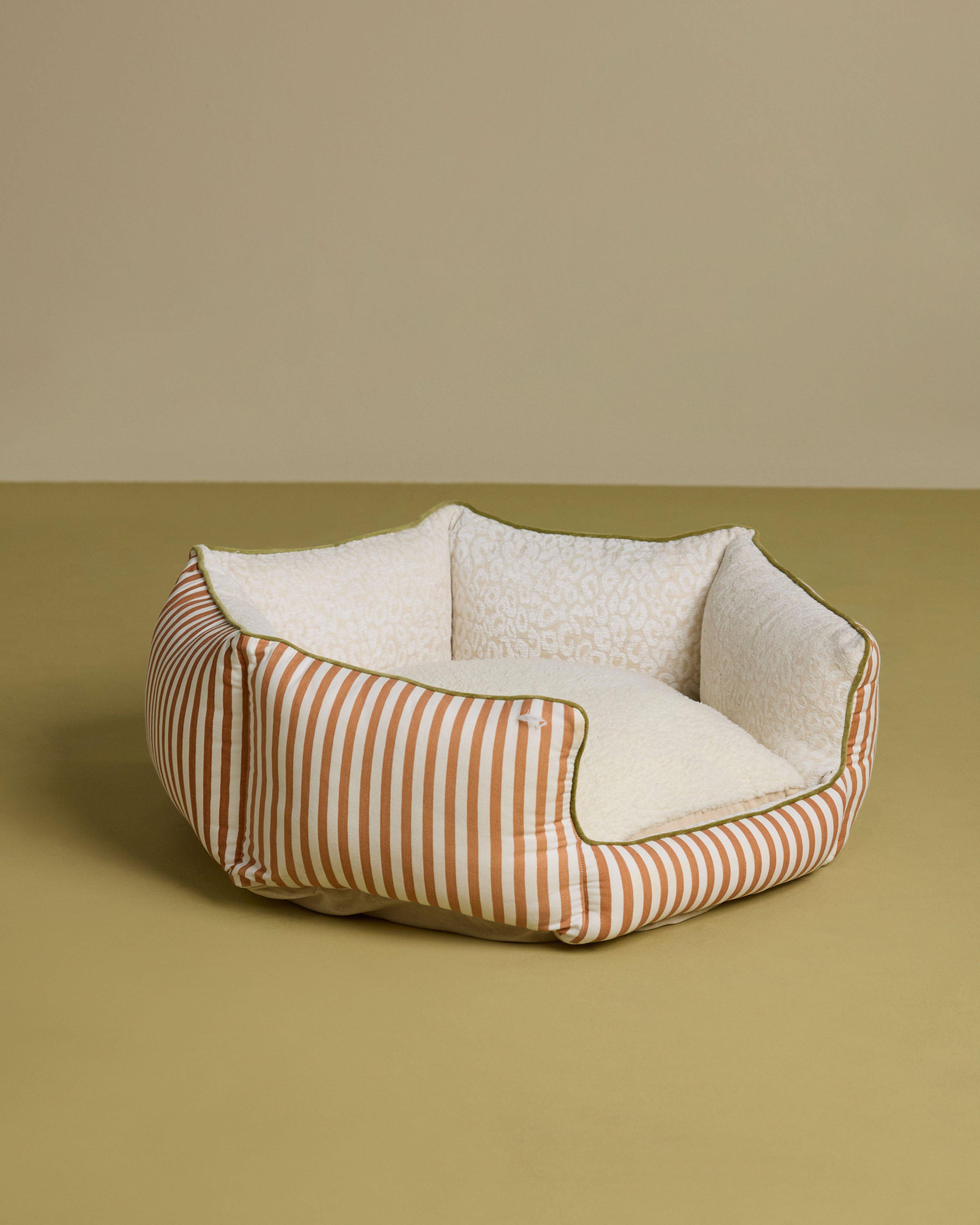 Stripey Dog Bed -  Assorted