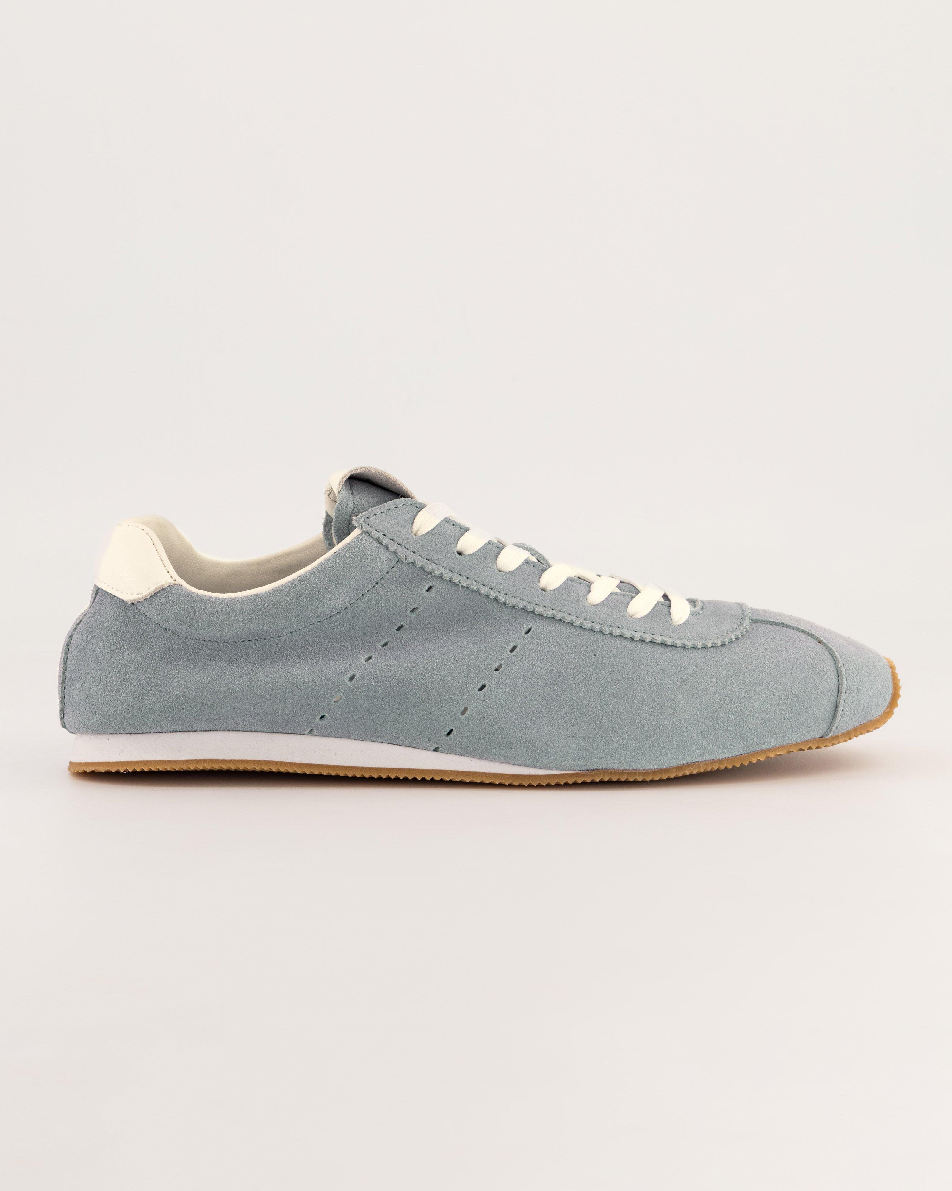 Taya Soft Suede Sneakers -  Light Blue