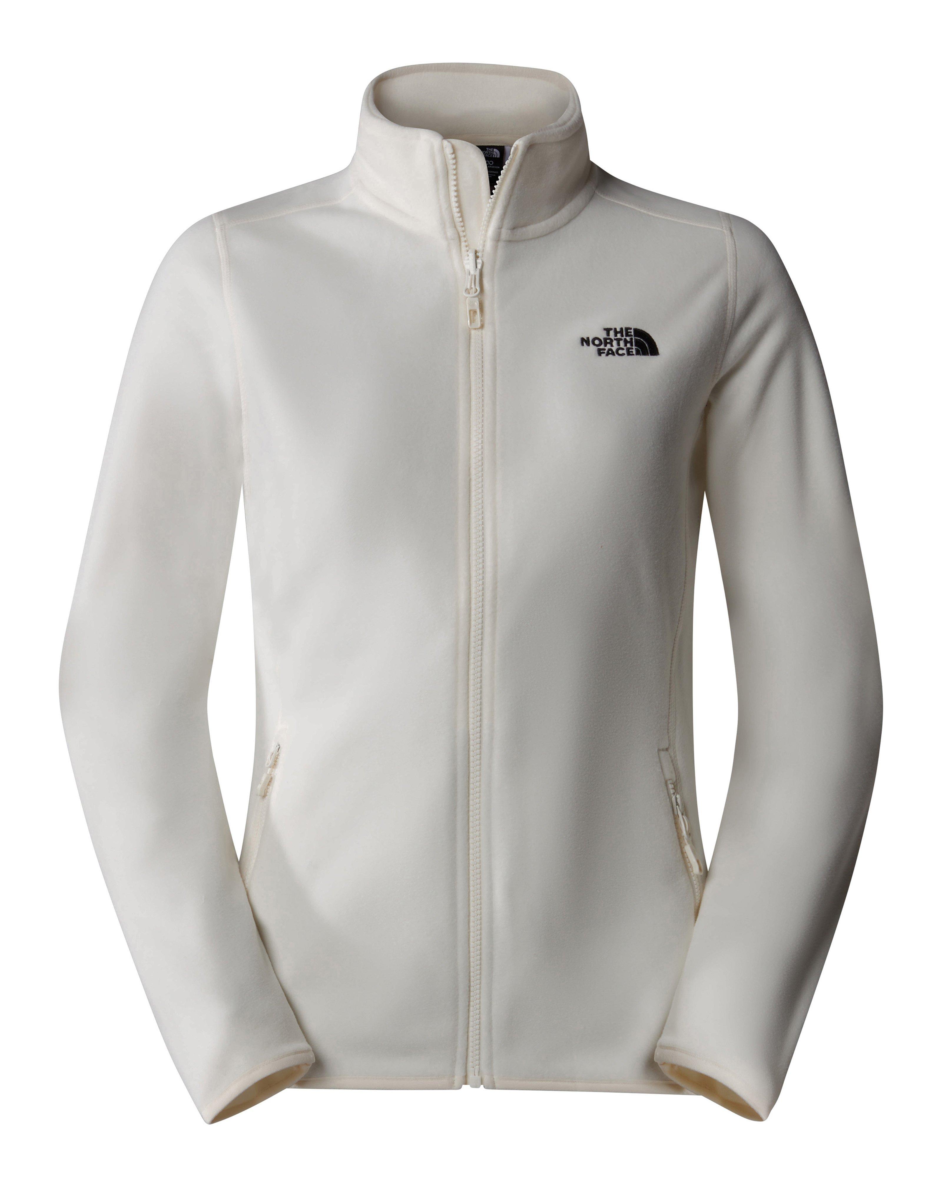 The North Face Women's Glacier 100 Full-Zip Fleece Jacket -  Cream