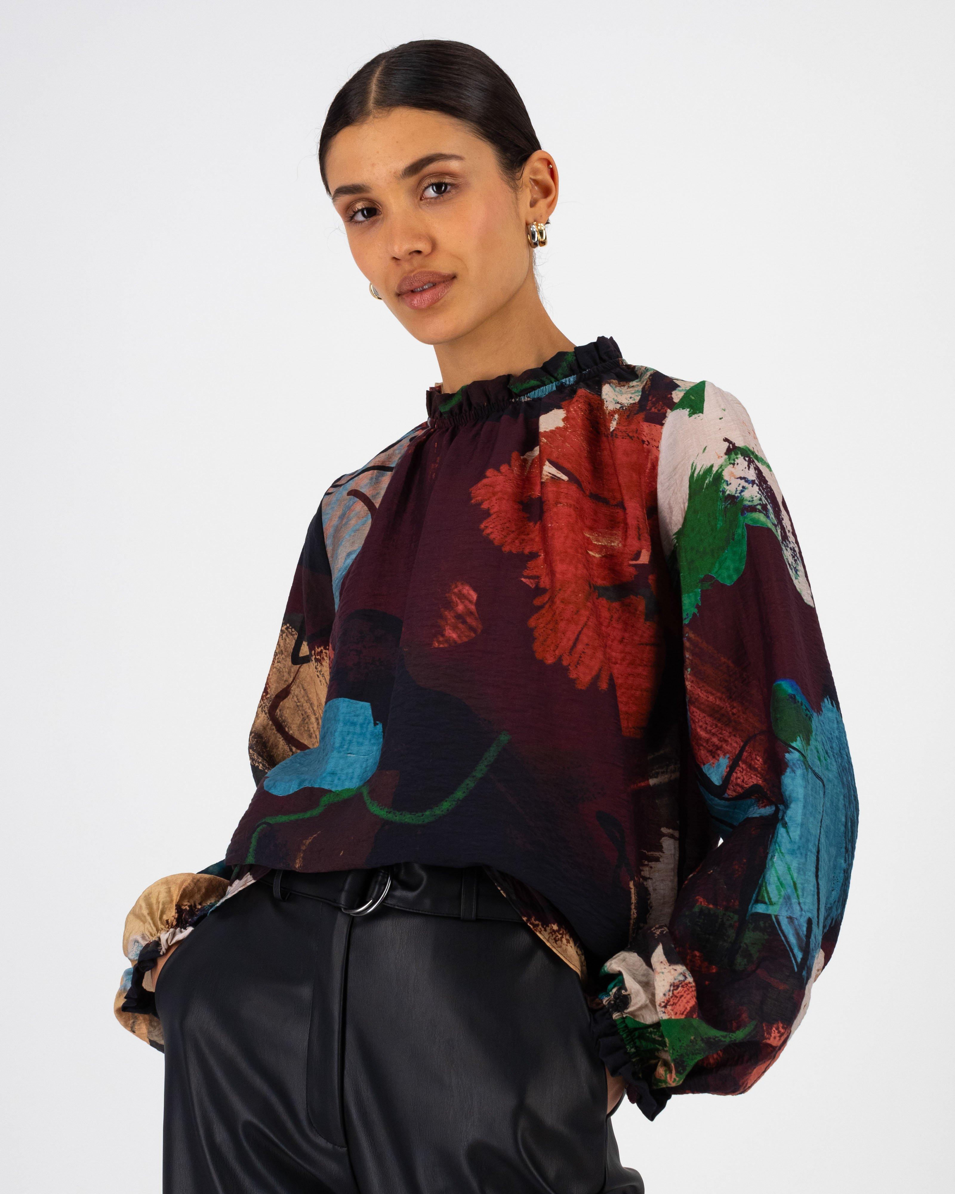Eliza Printed Blouse -  Assorted