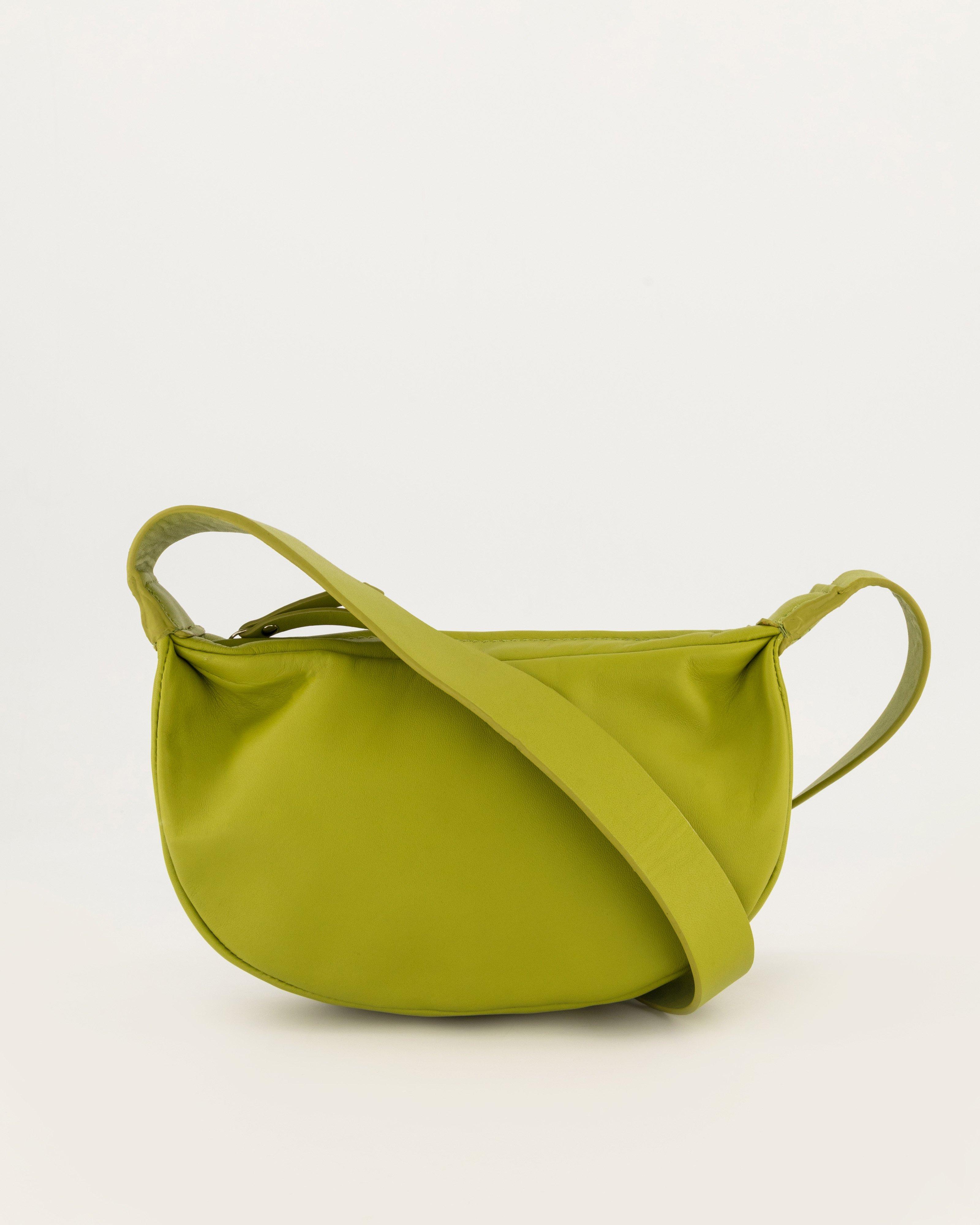 Angie Leather Crossbody Bag -  Fatigue