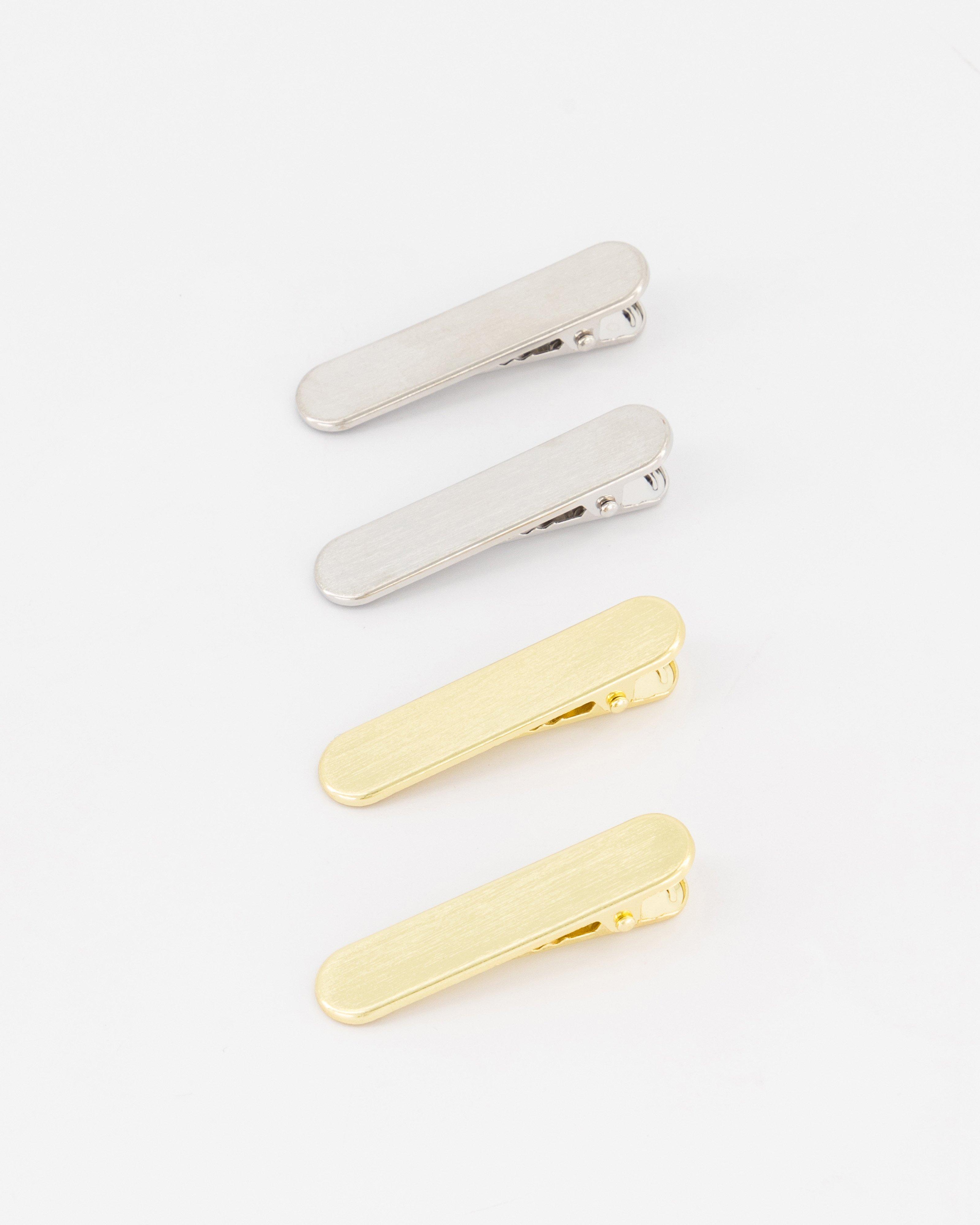 Metallic Clips Pack -  Gold