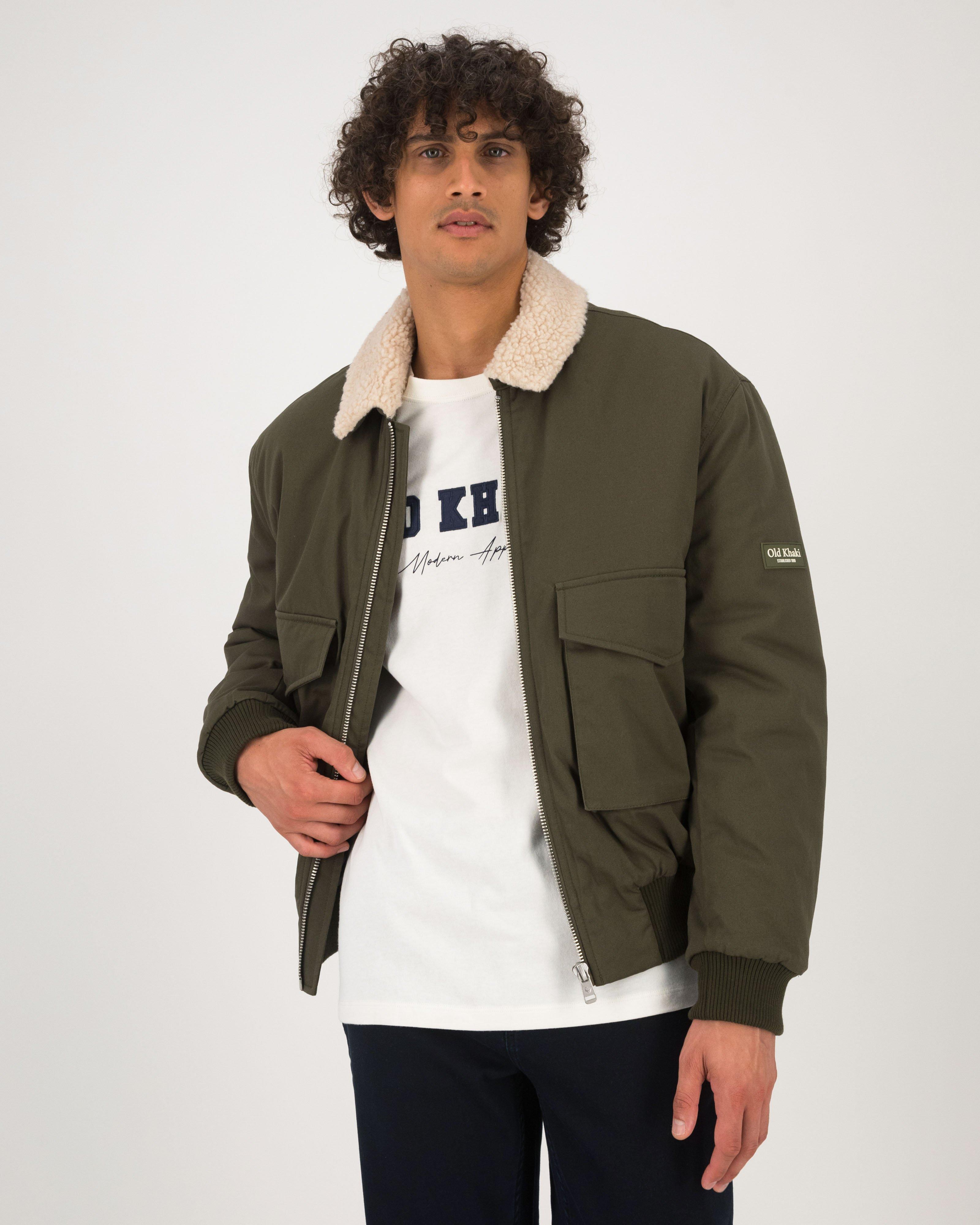 Men's Tom Utility Jacket -  Olive