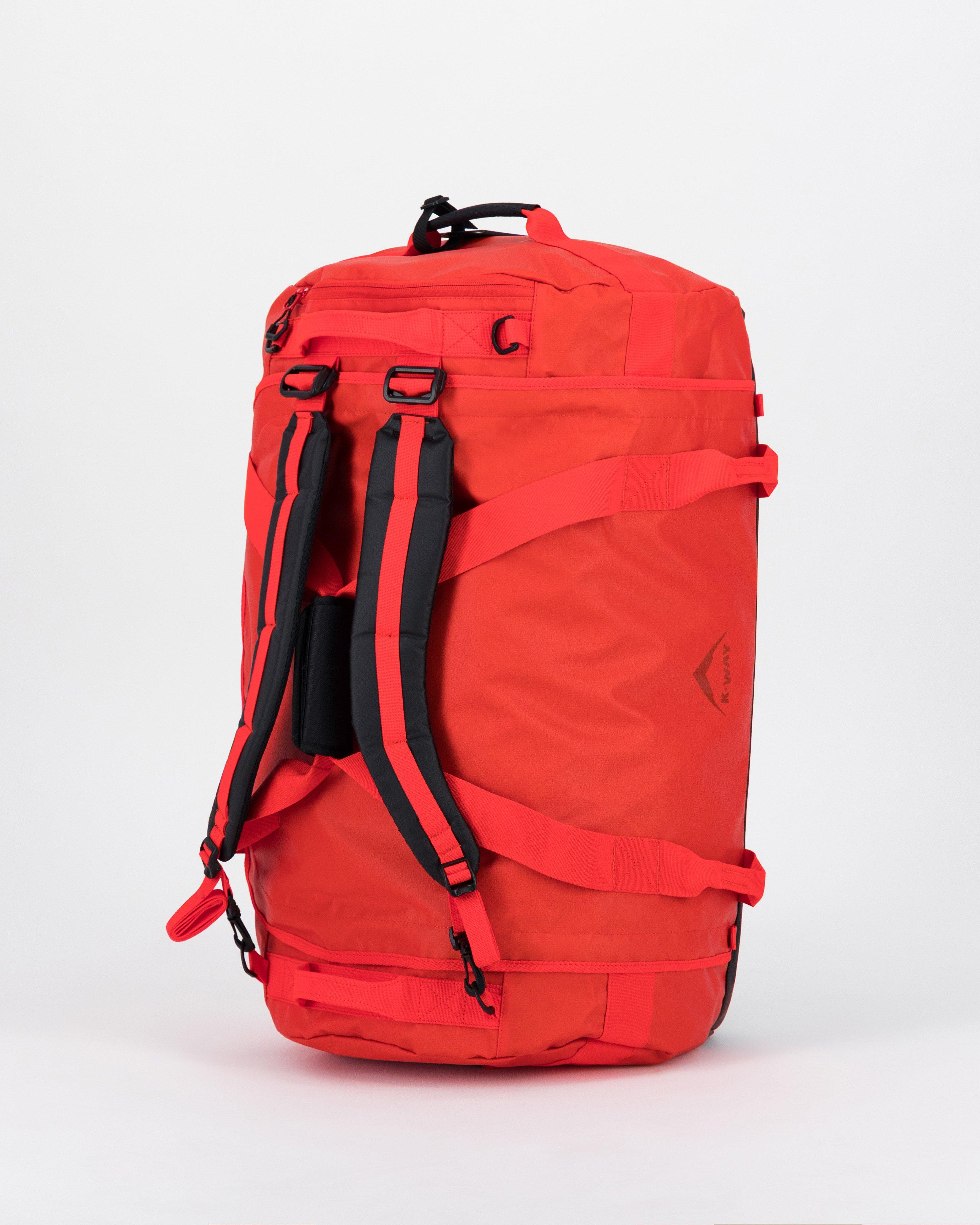 K-Way Adventure Duffel Bag 85L -  Red