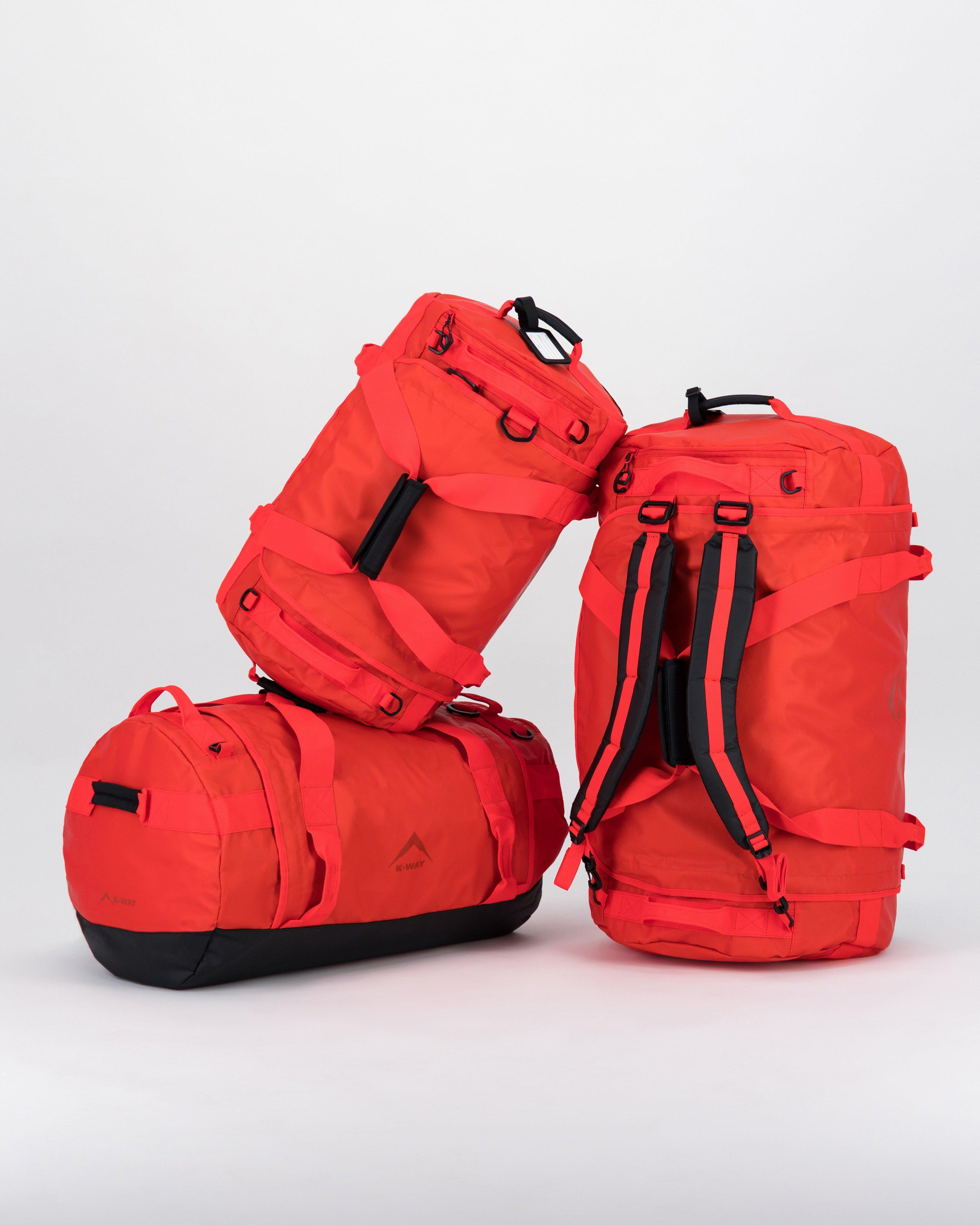 K-Way Adventure Duffel Bag 85L -  Red