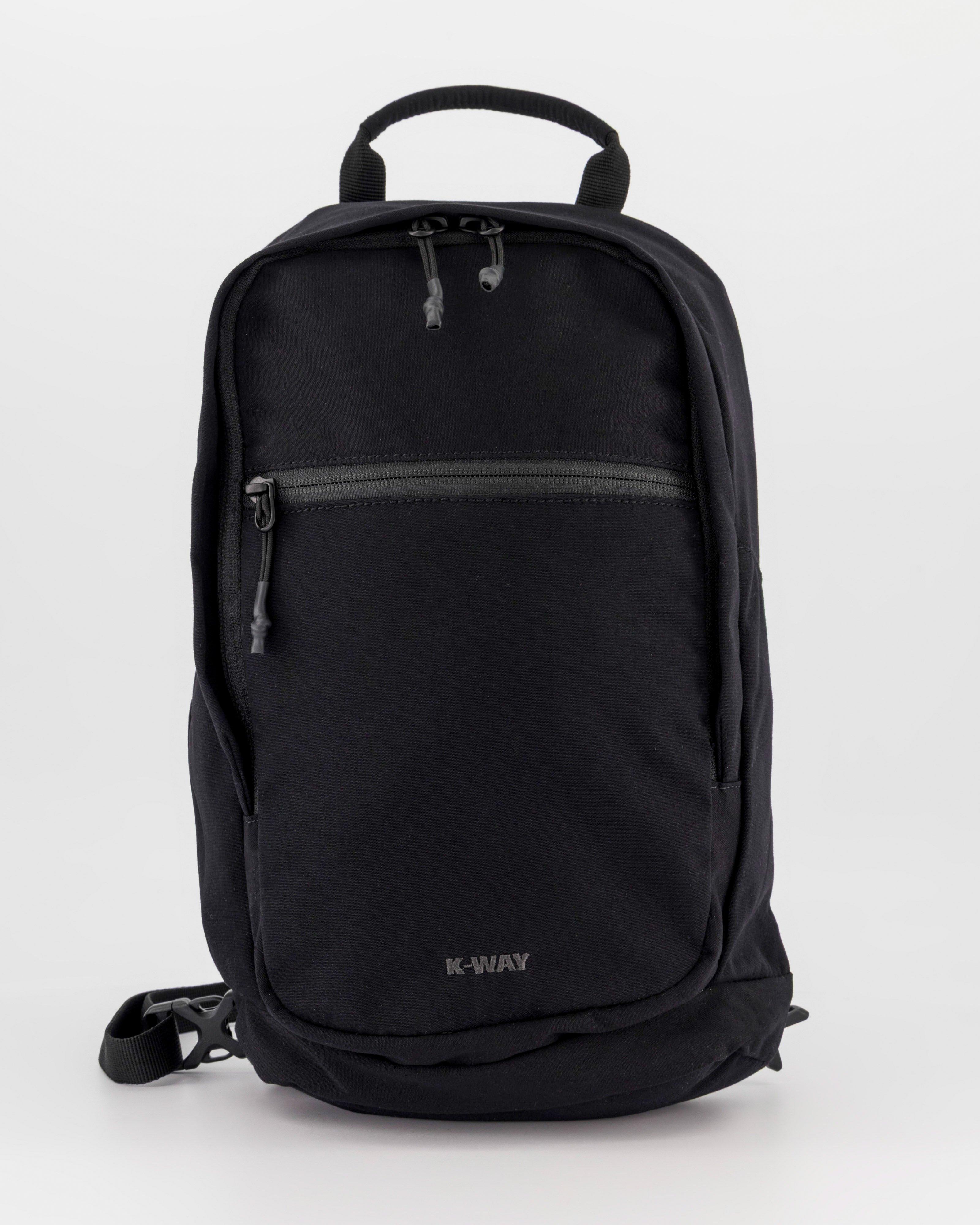 K-Way Cedar Sling 7L Backpack  -  Black
