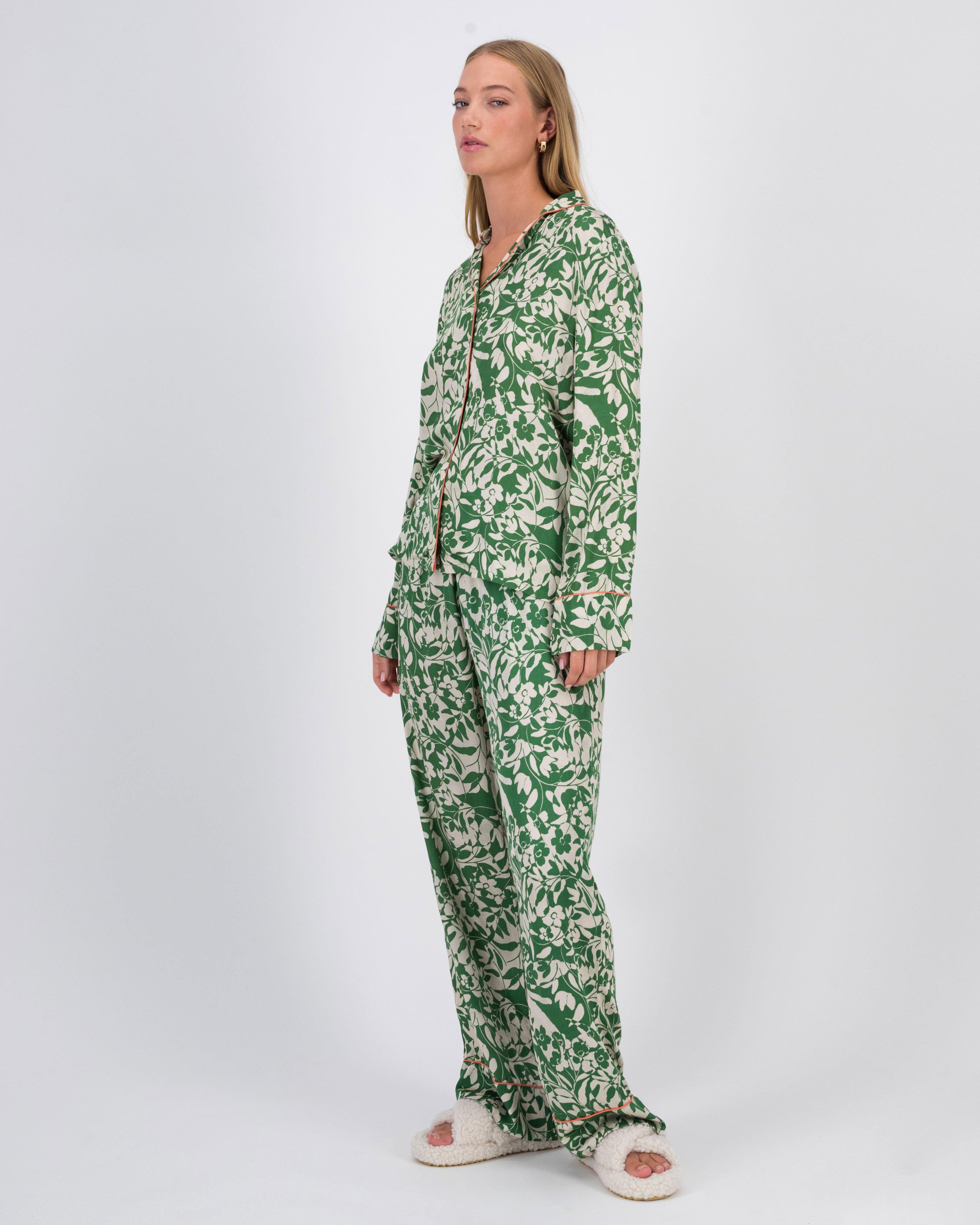 Sorrento Floral Modal Sleep Set -  Green