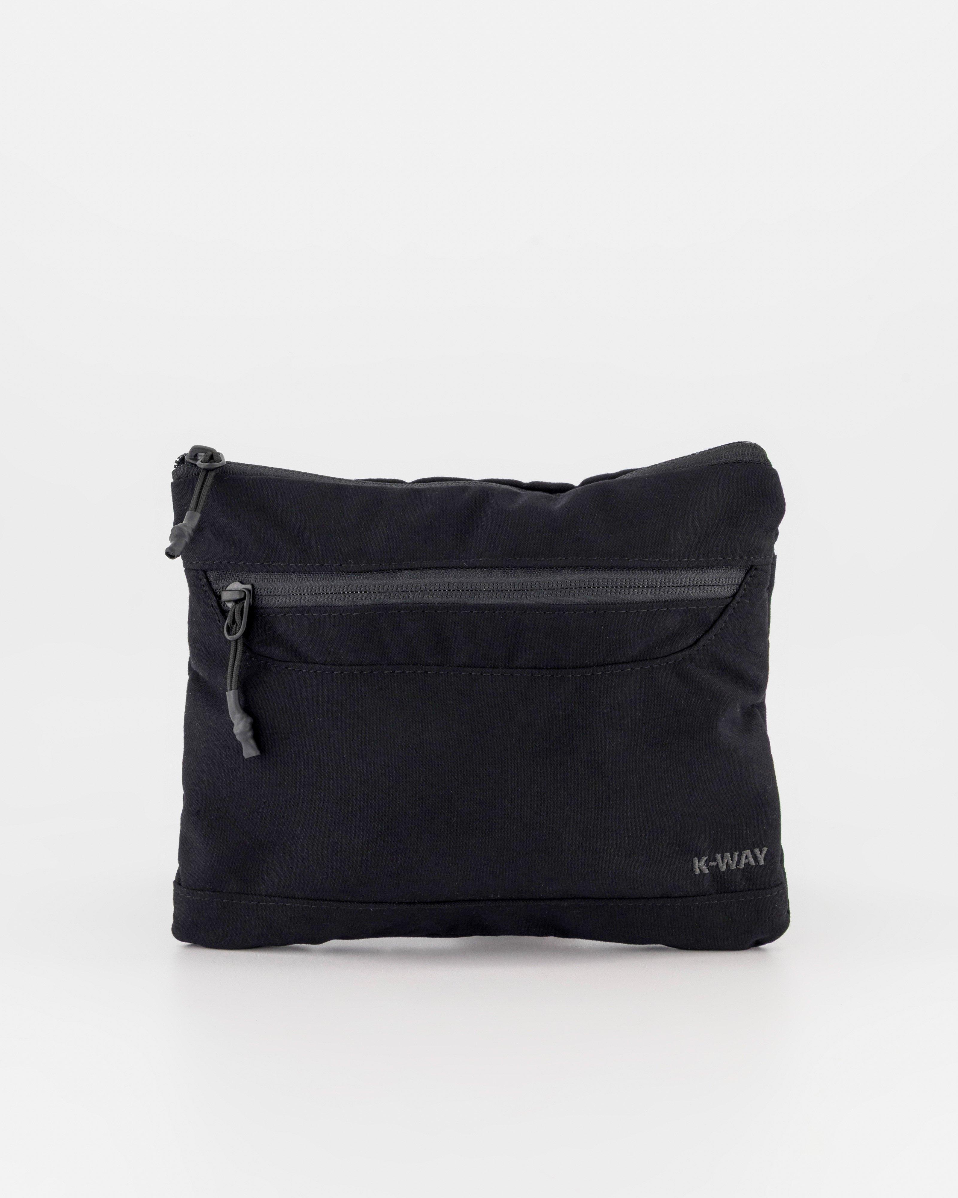 K-Way Cedar Crossbody Bag -  Black