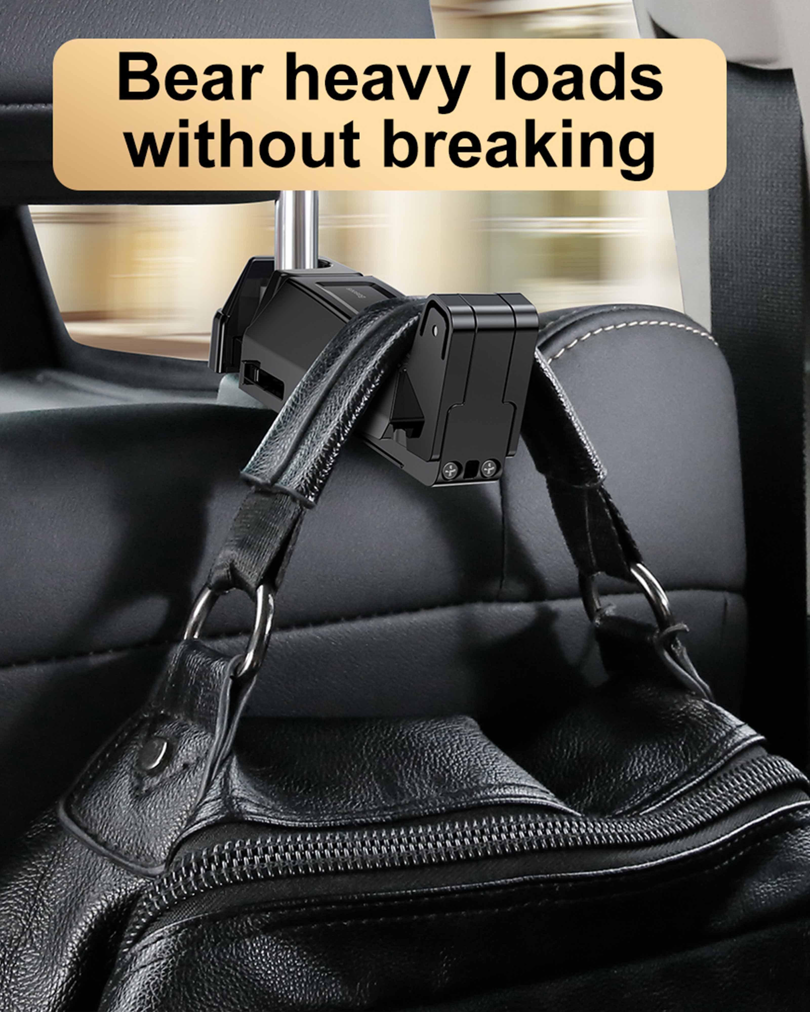 Baseus Backseat Vehicle Phone Holder Hook -  Black