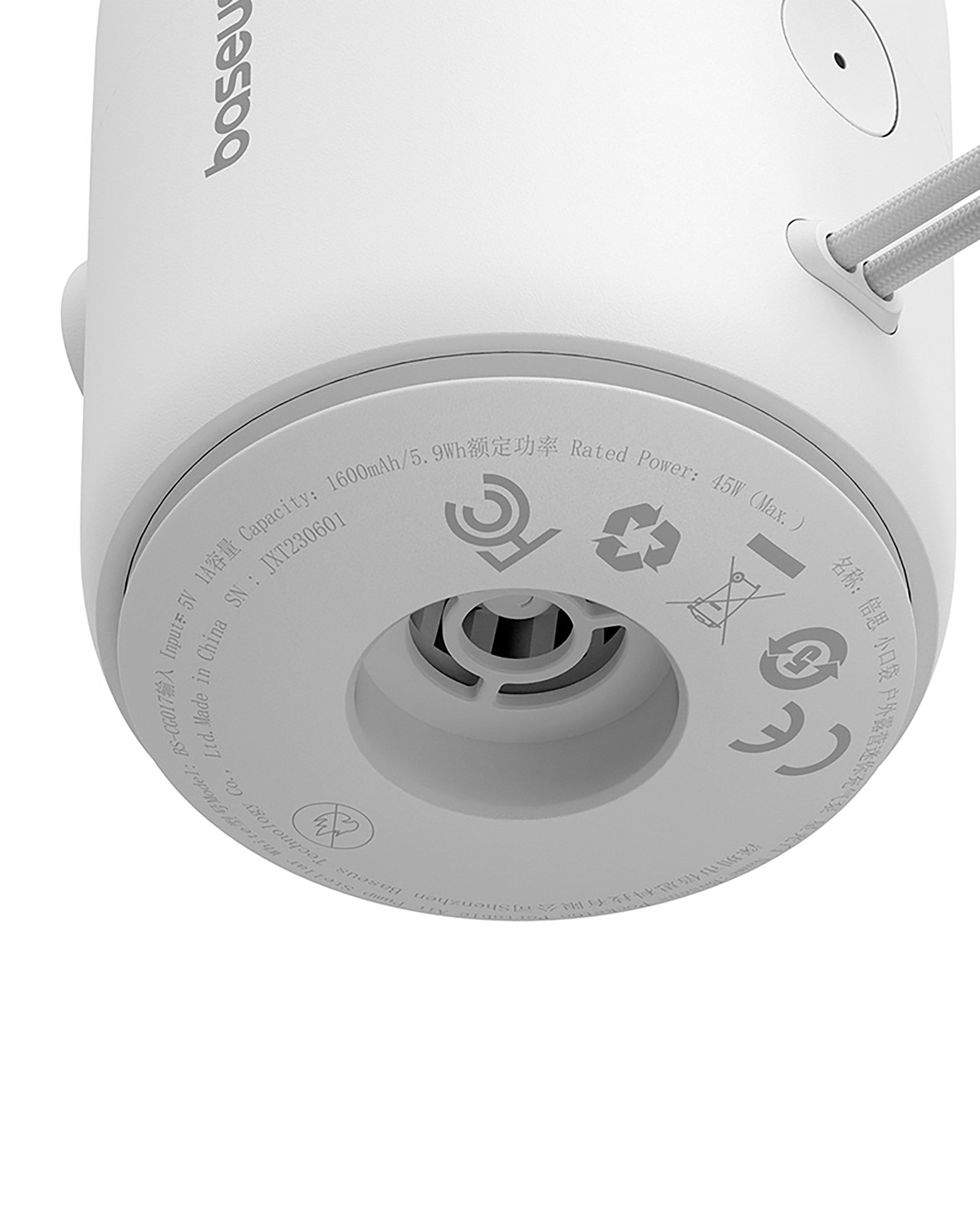Baseus PocketGo Portable Air Pump -  White