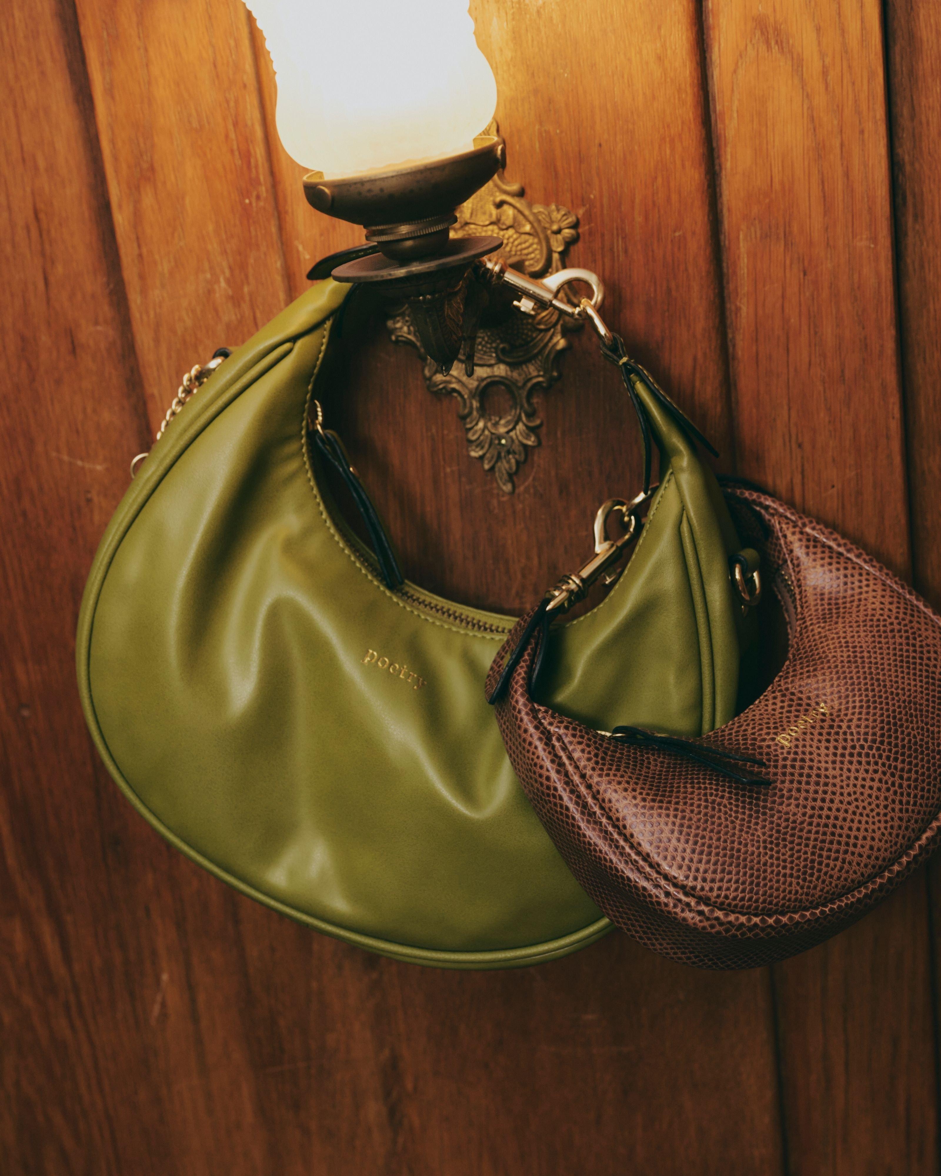 Ina Crescent Bag -  Green