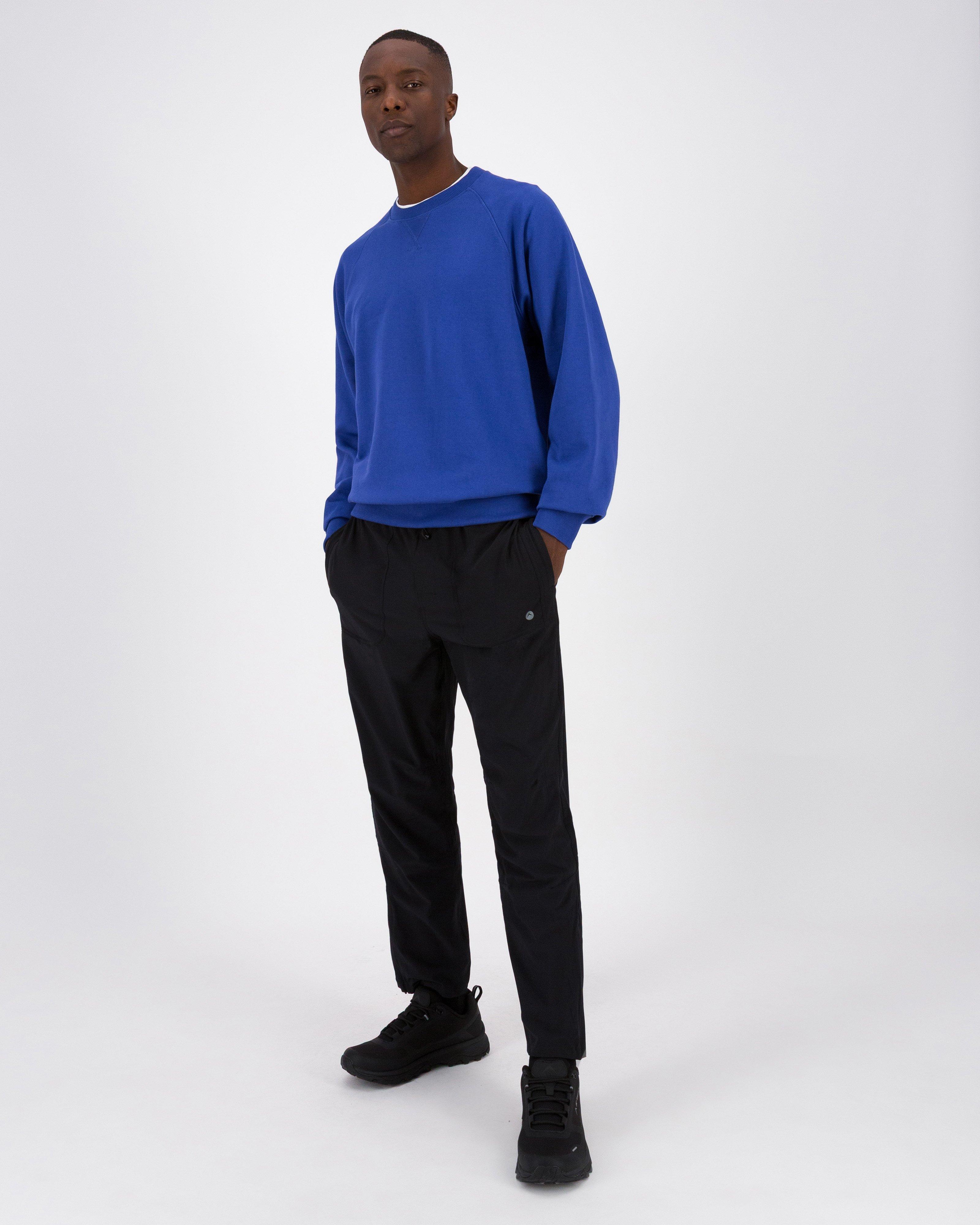 The North Face Men’s Logo RMST Relaxed Long Sleeve T-shirt -  Blue
