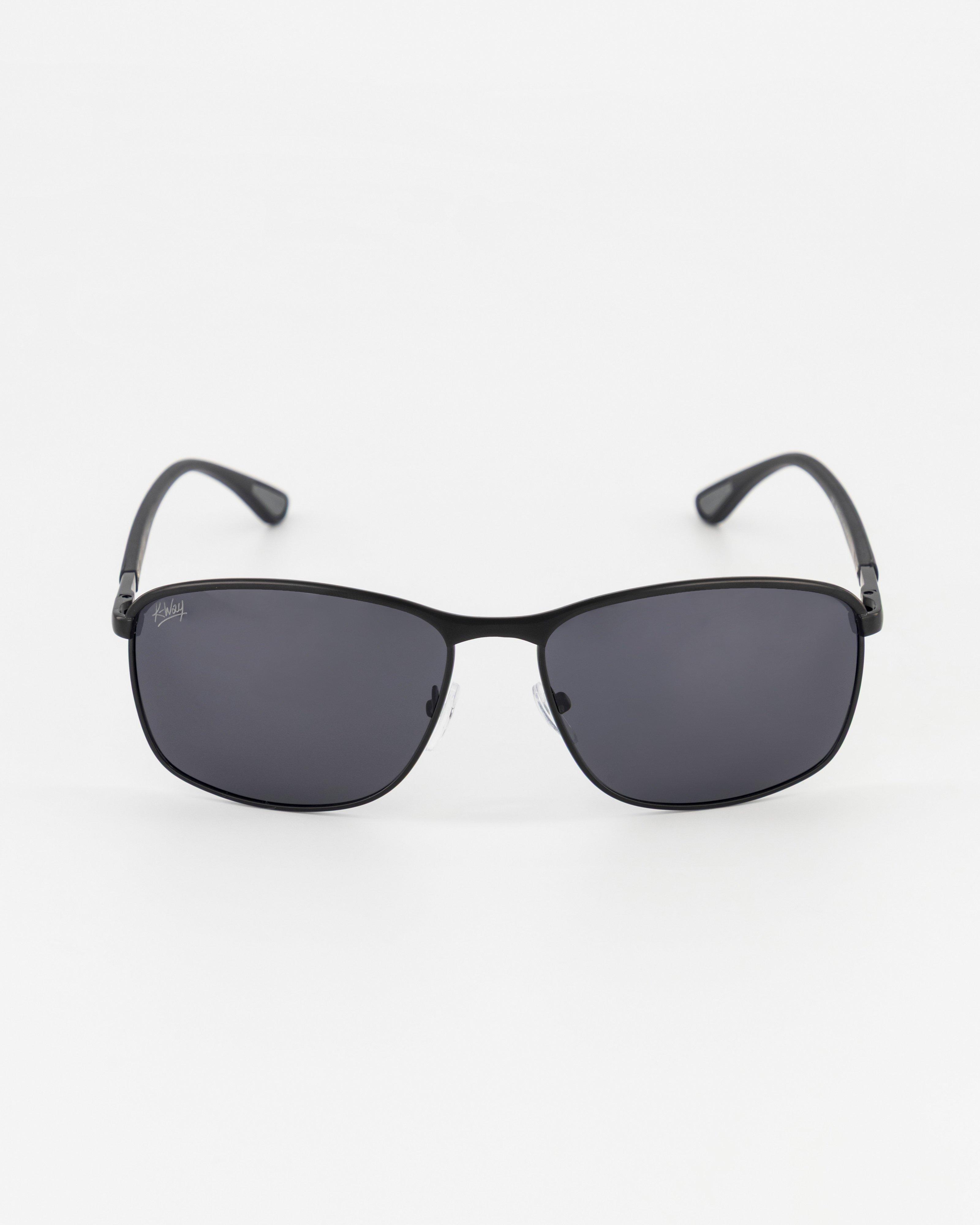 K-Way Oval Wrap Sunglasses -  Black