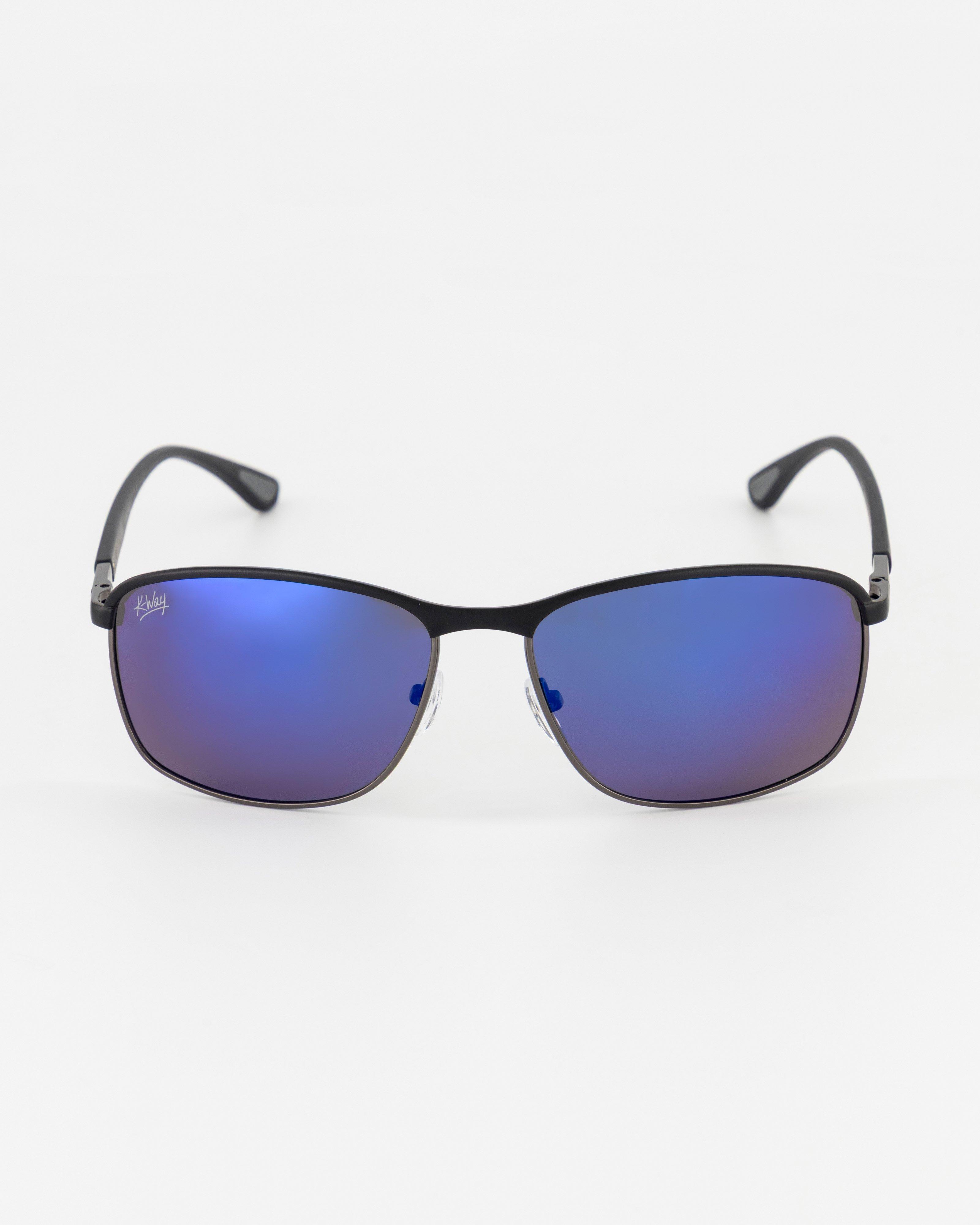 K-Way Oval Wrap Sunglasses -  Blue