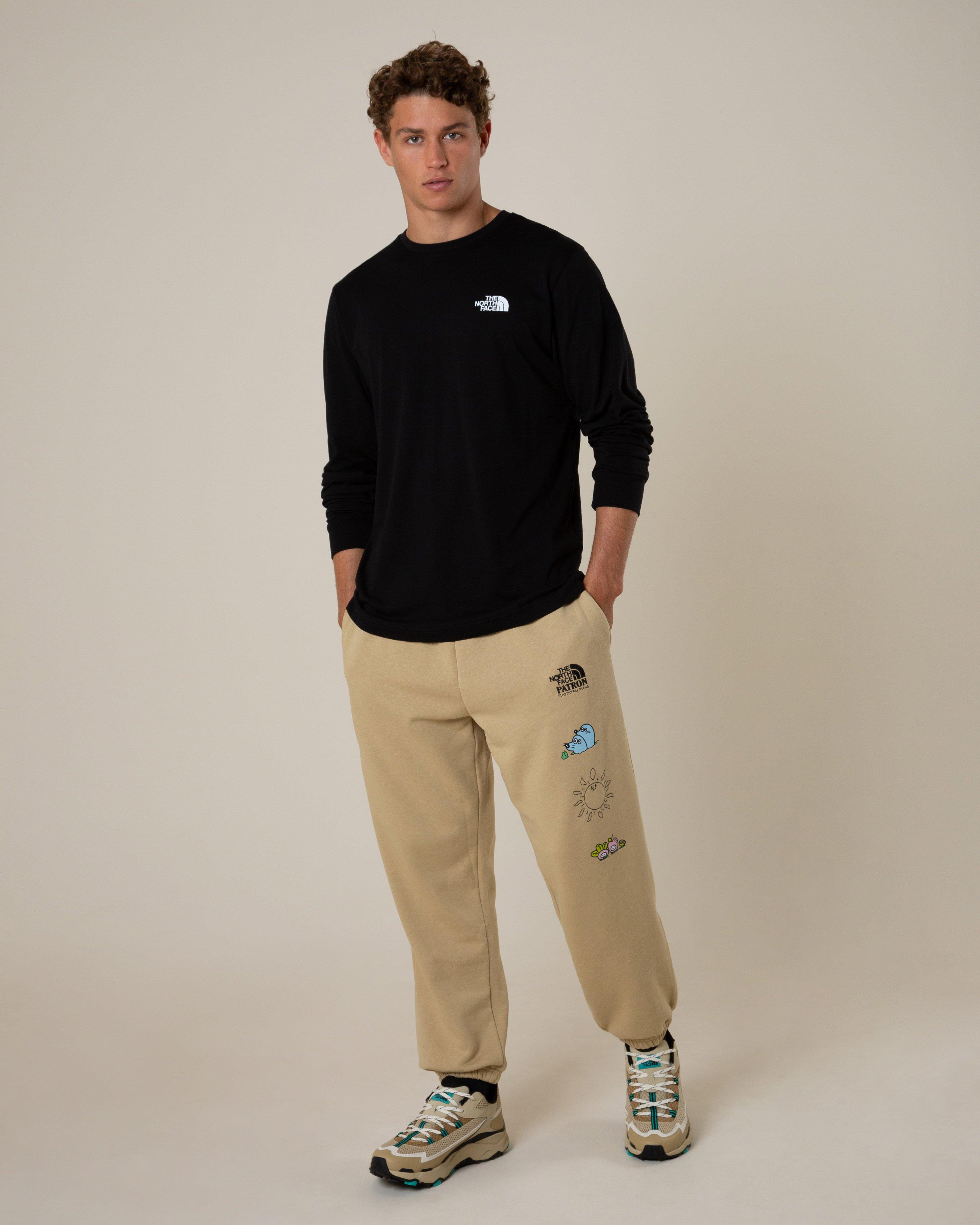 The North Face Men’s BOX NSE Long Sleeve T-Shirt  -  Black