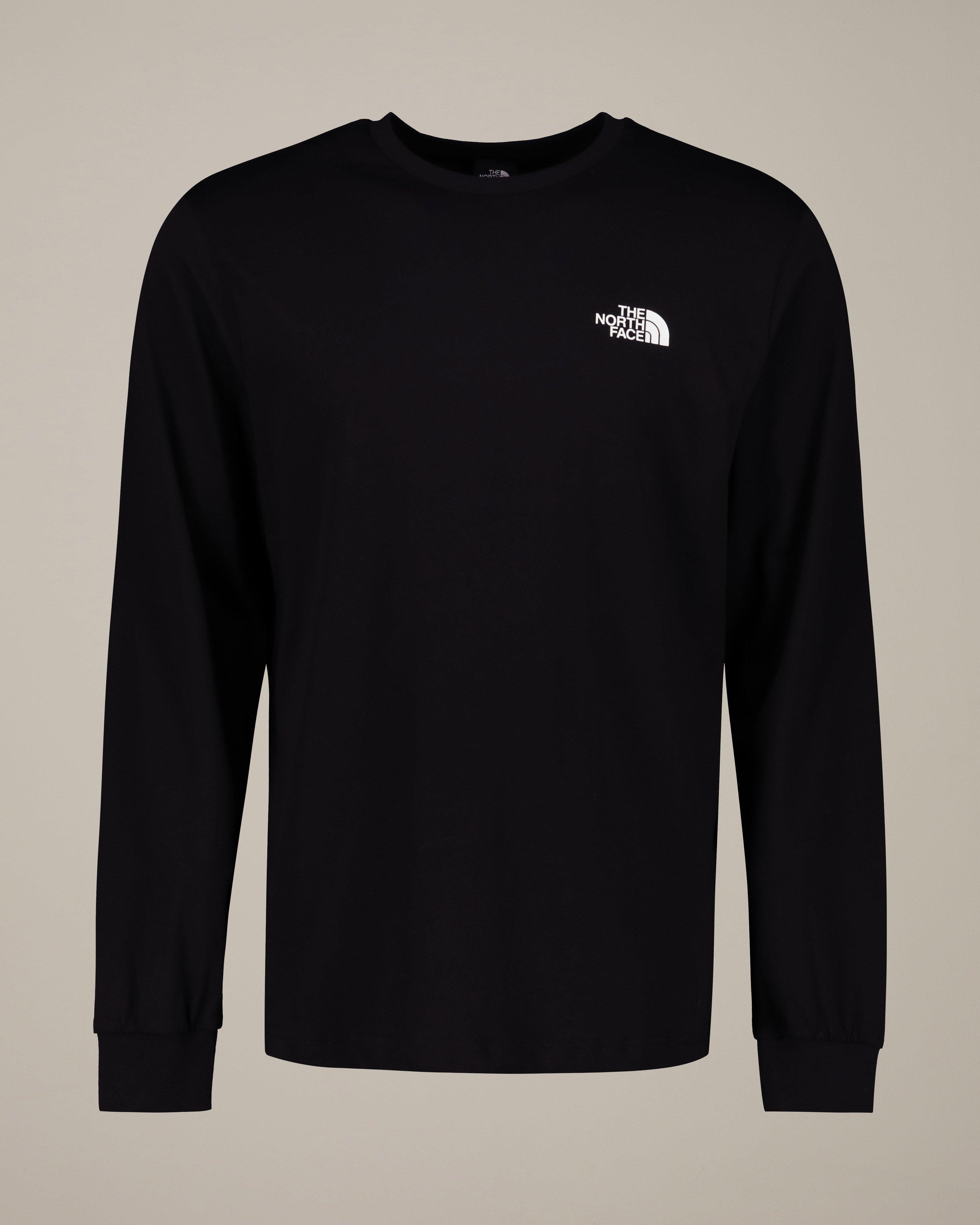 The North Face Men’s BOX NSE Long Sleeve T-Shirt  -  Black