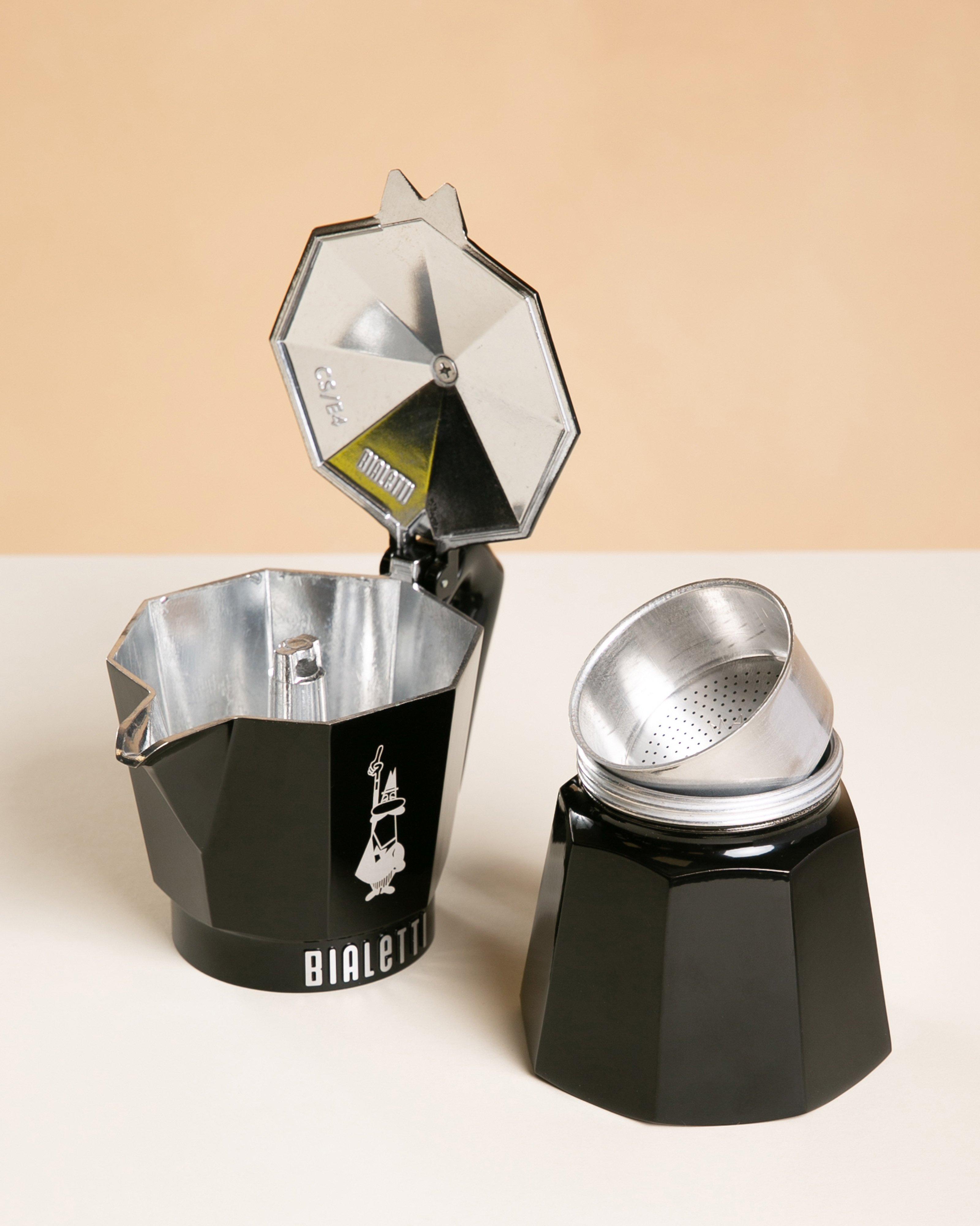 Bialetti Moka Exclusive - 6 Cup -  Black