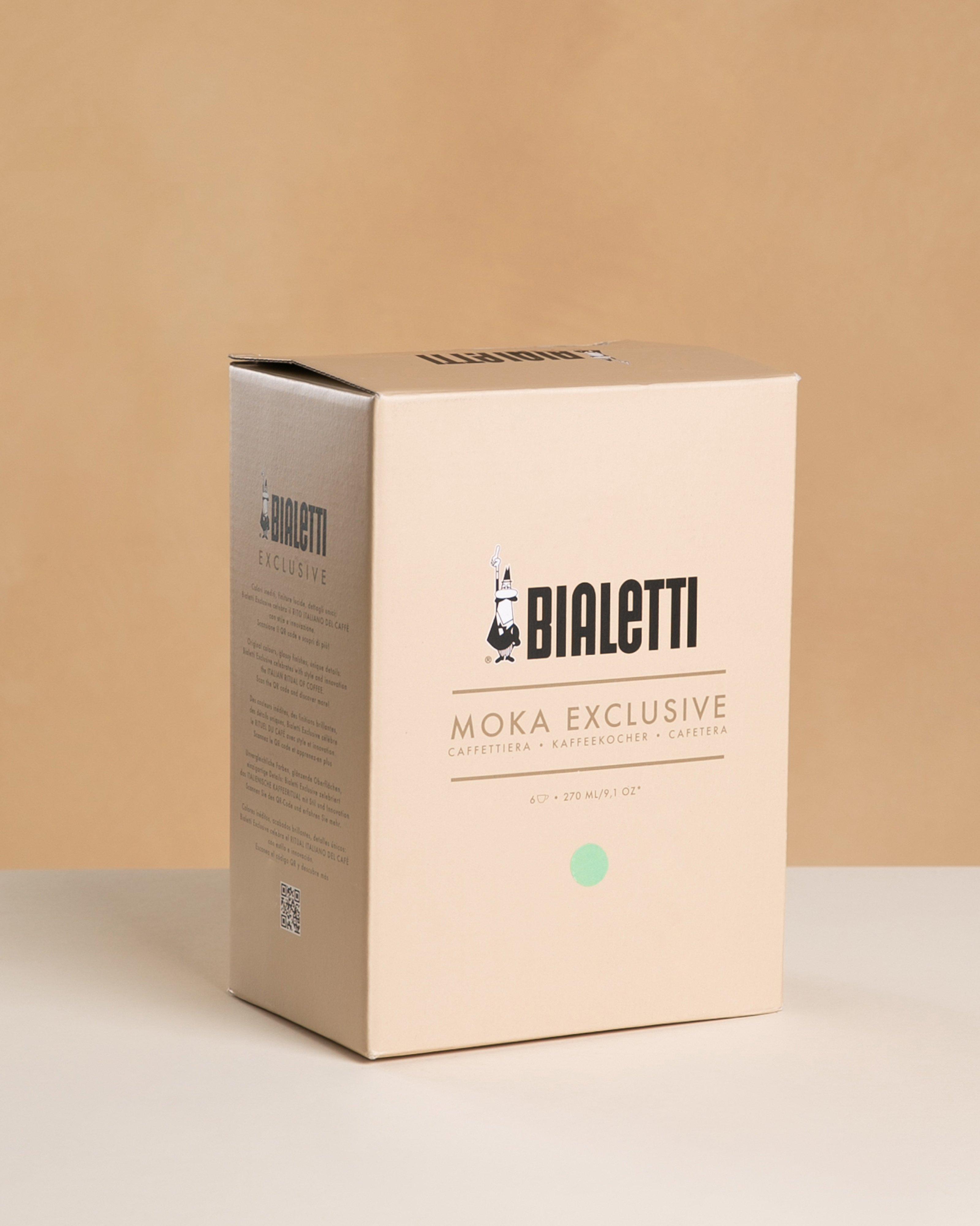 Bialetti Moka Exclusive - 6 Cup -  Green